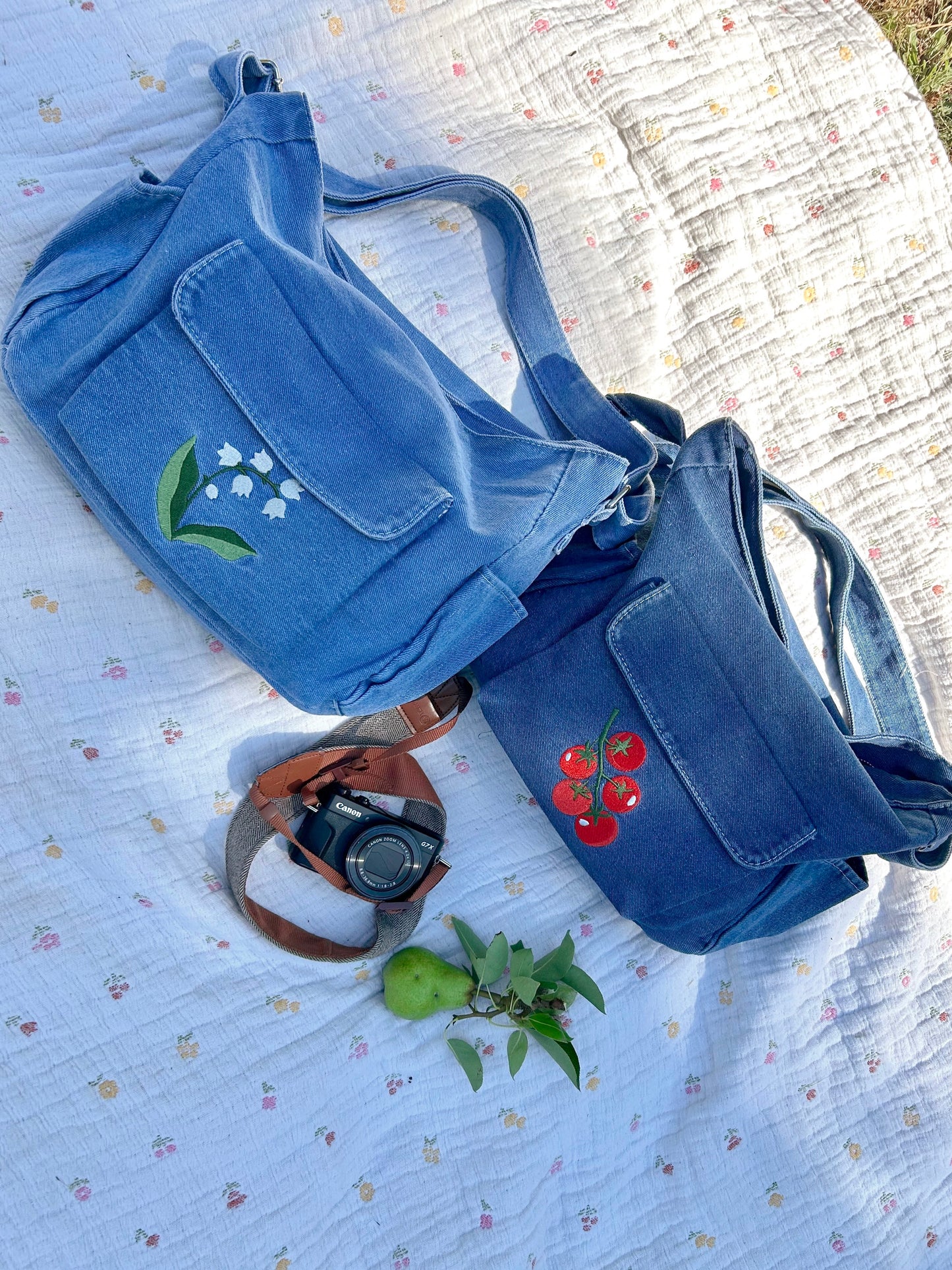 PREORDER Tomato Denim Bag