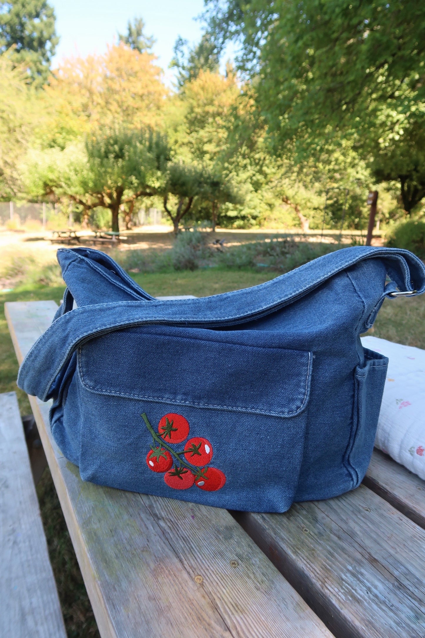 PREORDER Tomato Denim Bag
