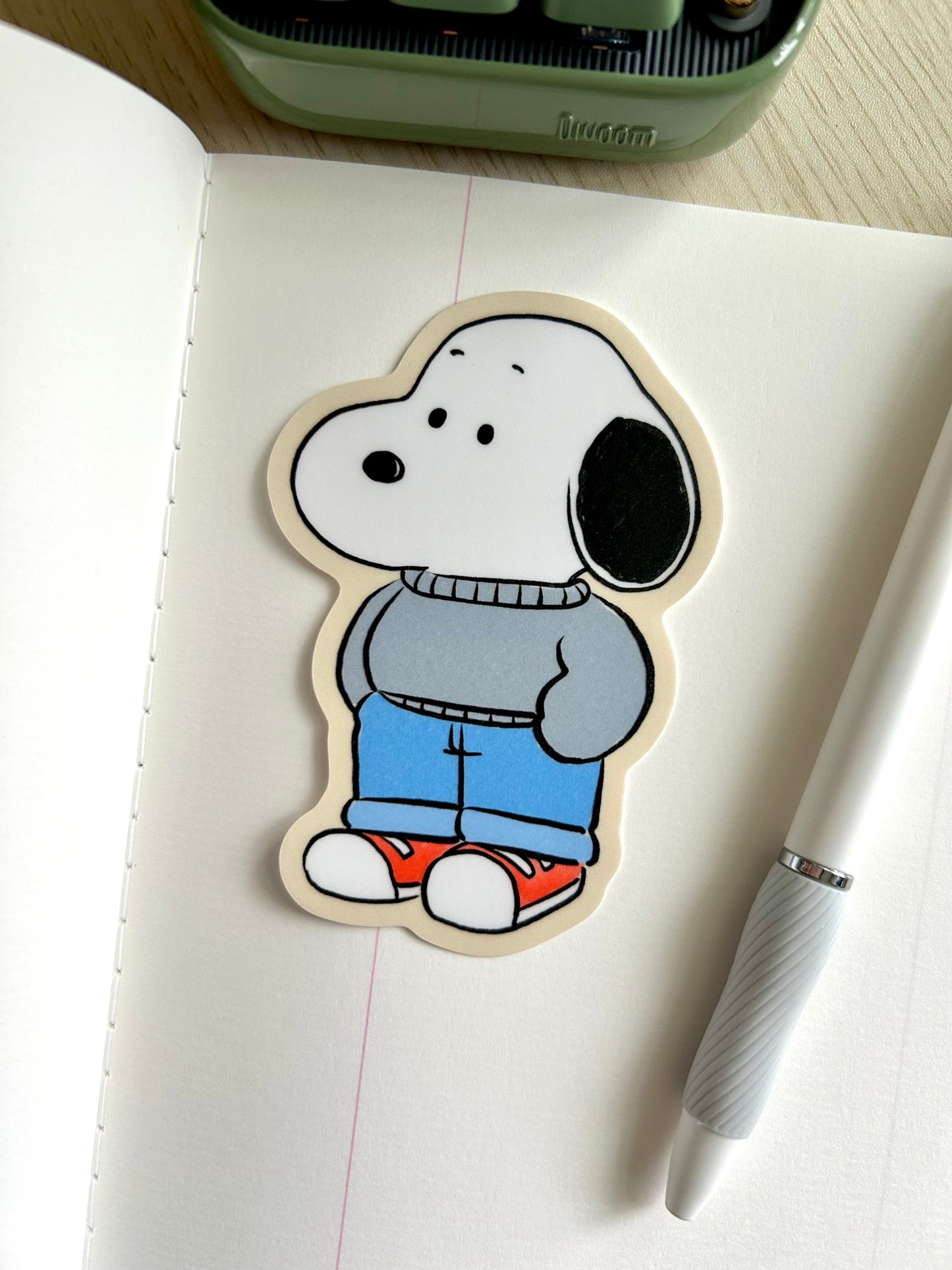 Chill Snoopy Vinyl Sticker
