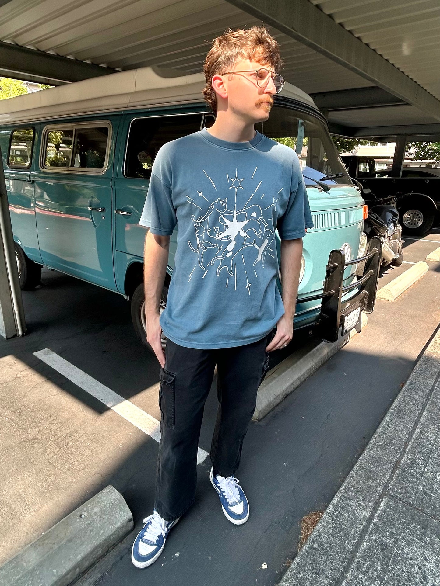 Starry Cats Tee Unisex