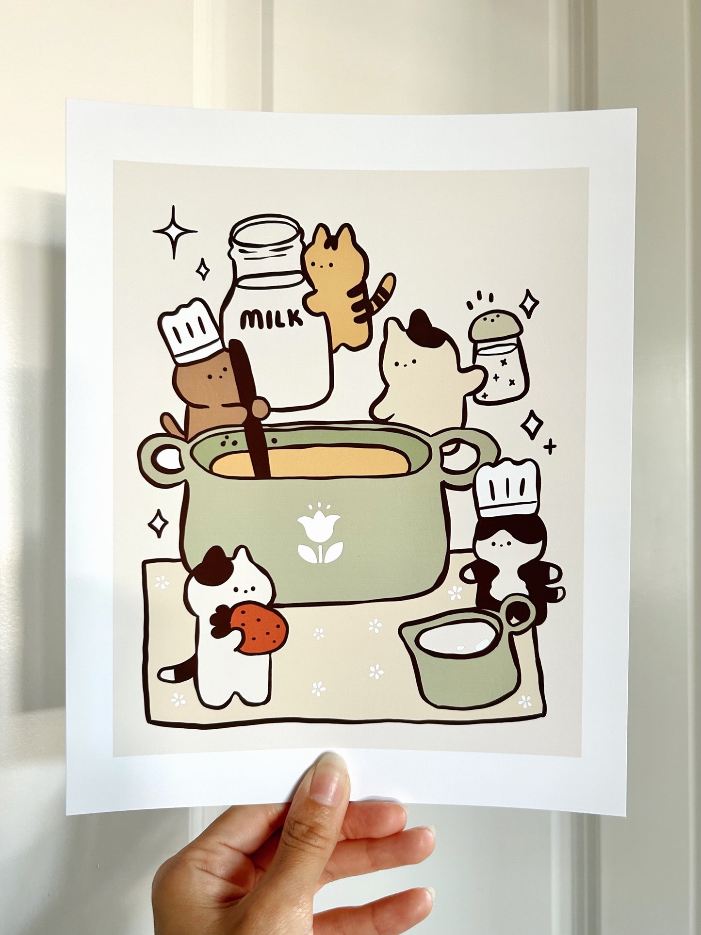 Let Them Cook Art Print