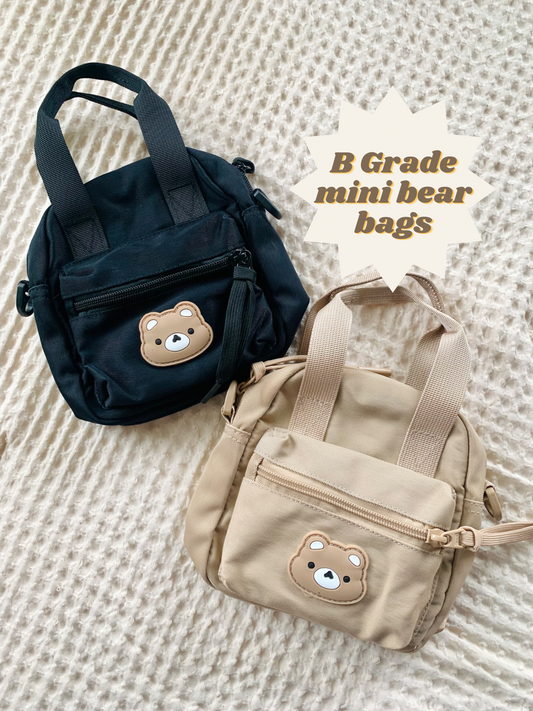 B GRADE mini bear bags
