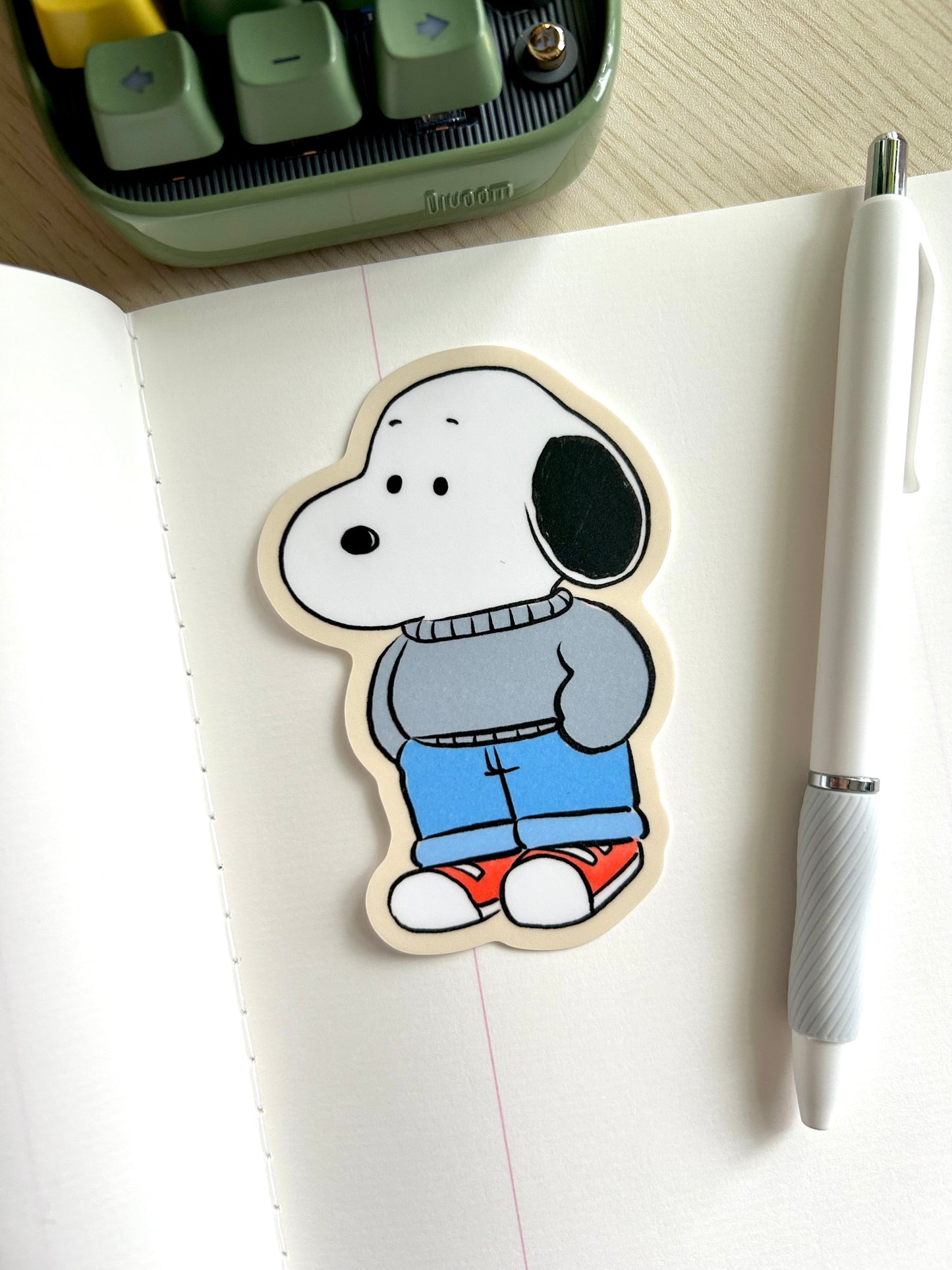 Chill Snoopy Vinyl Sticker