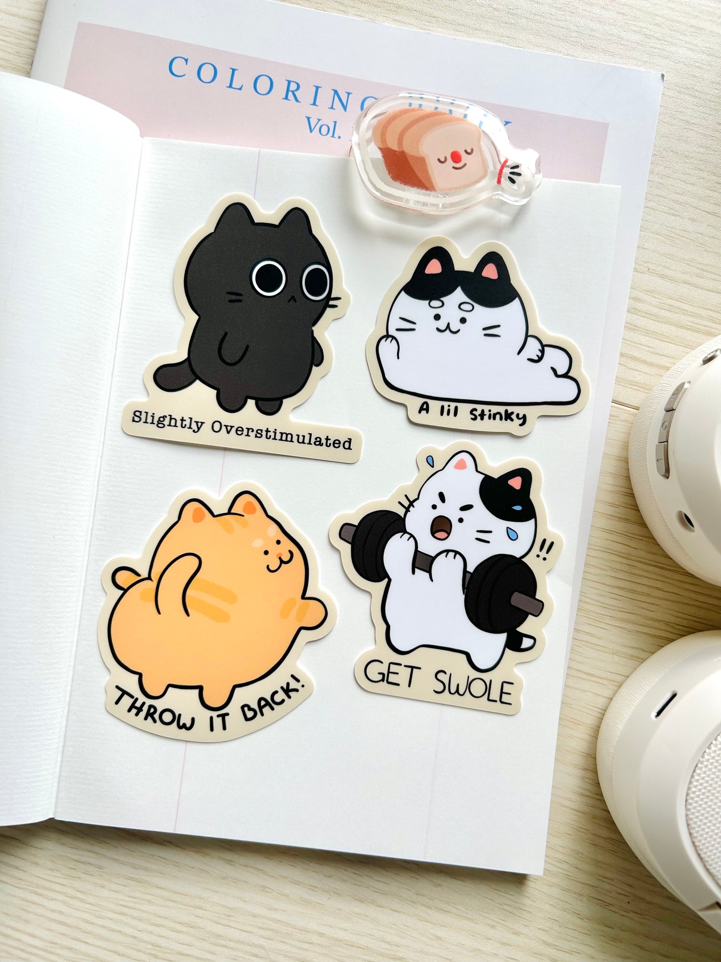 Slightly Overstimulated Sticker