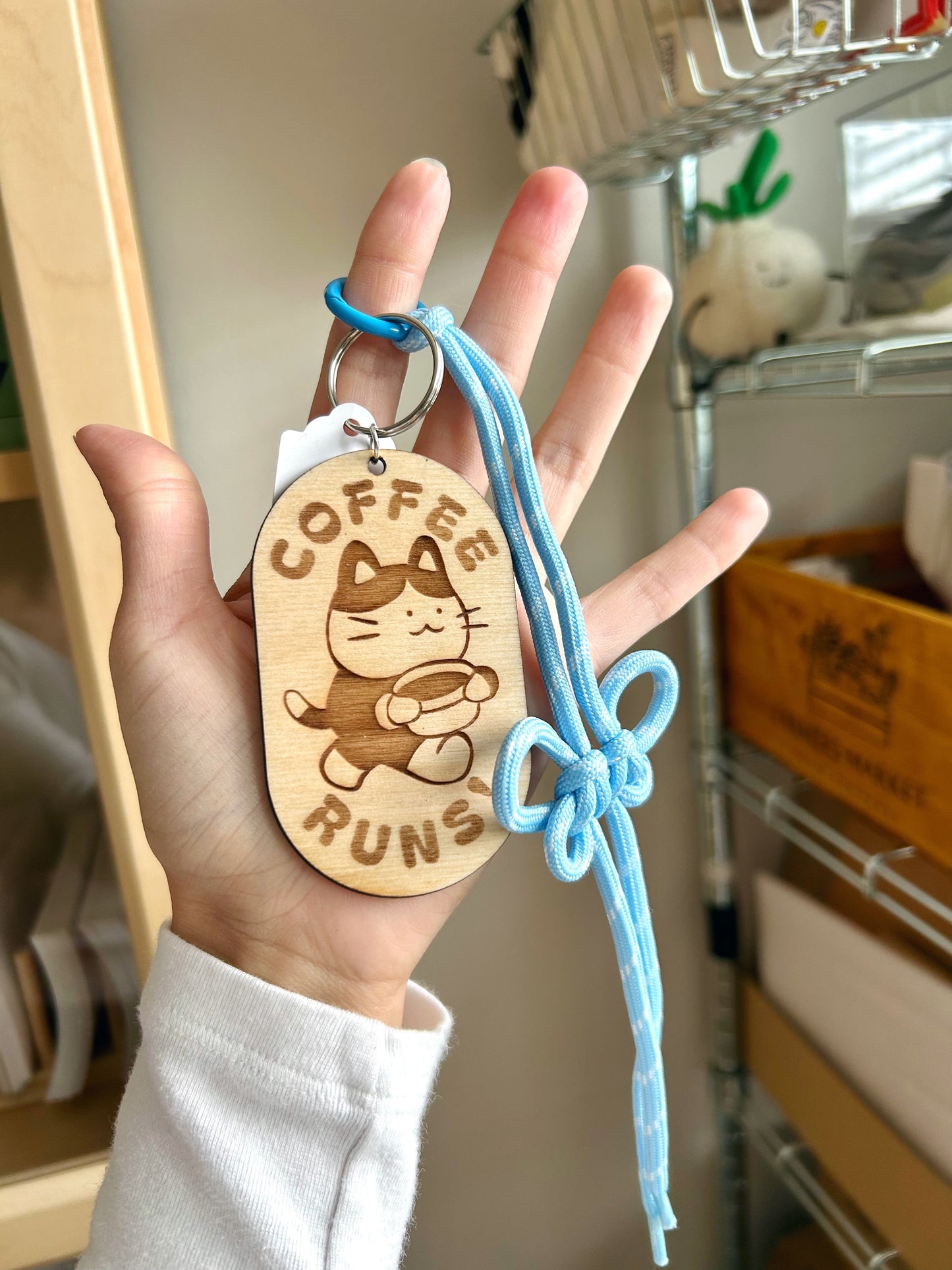 Coffee Runs Keychain