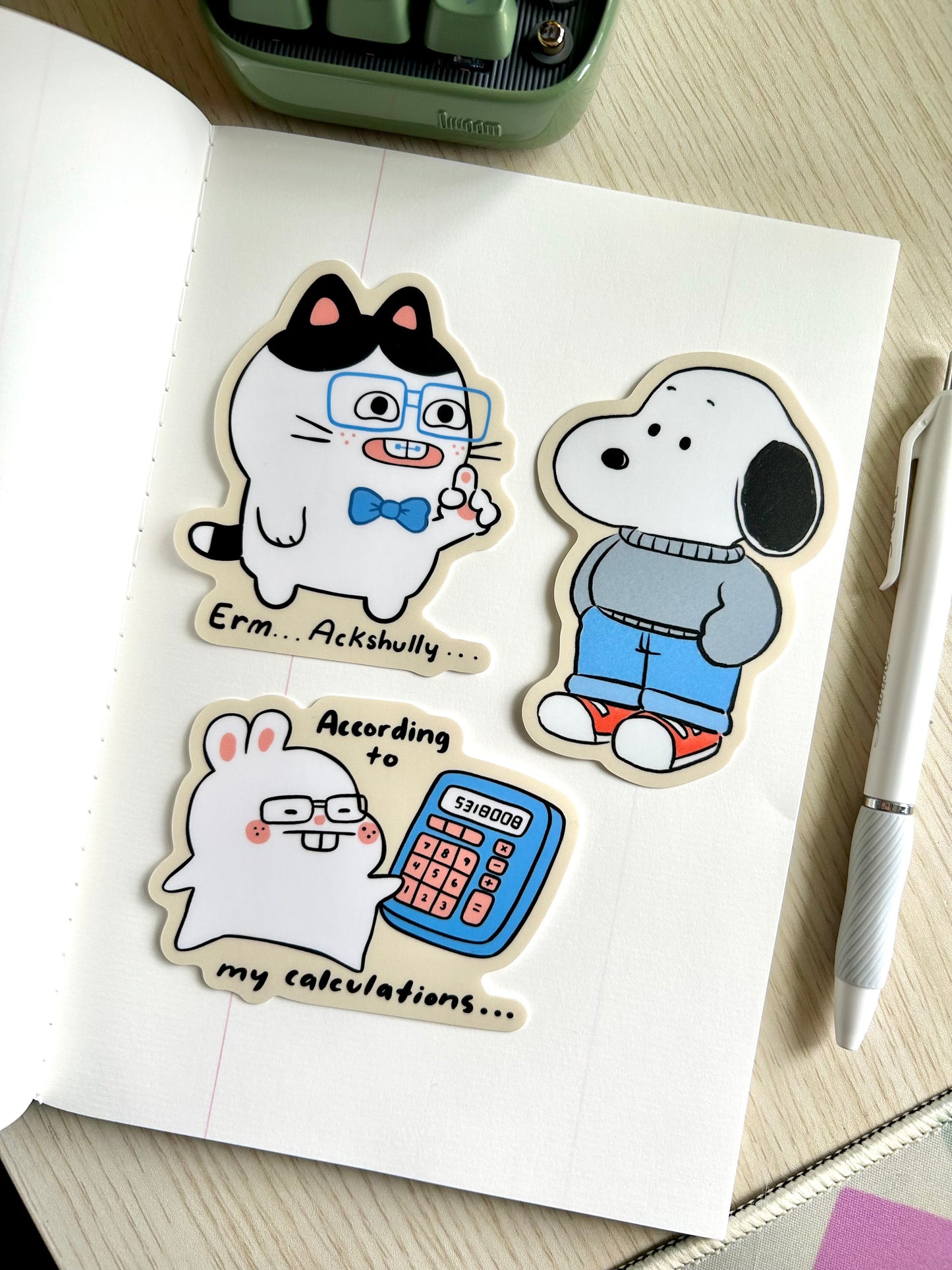 Chill Snoopy Vinyl Sticker