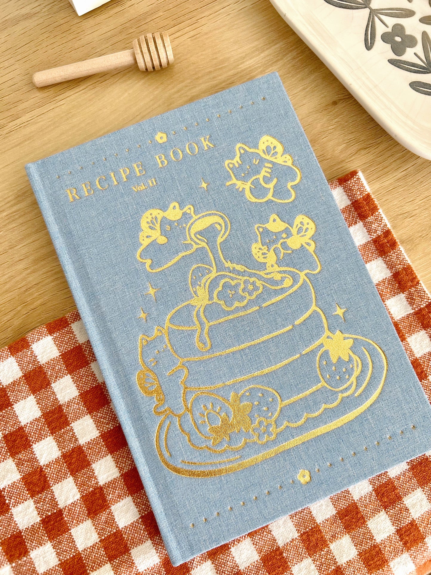 Blue Recipe Book