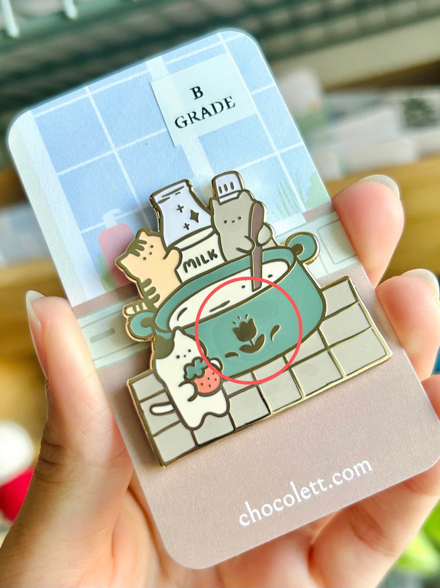 Seconds Enamel Pins