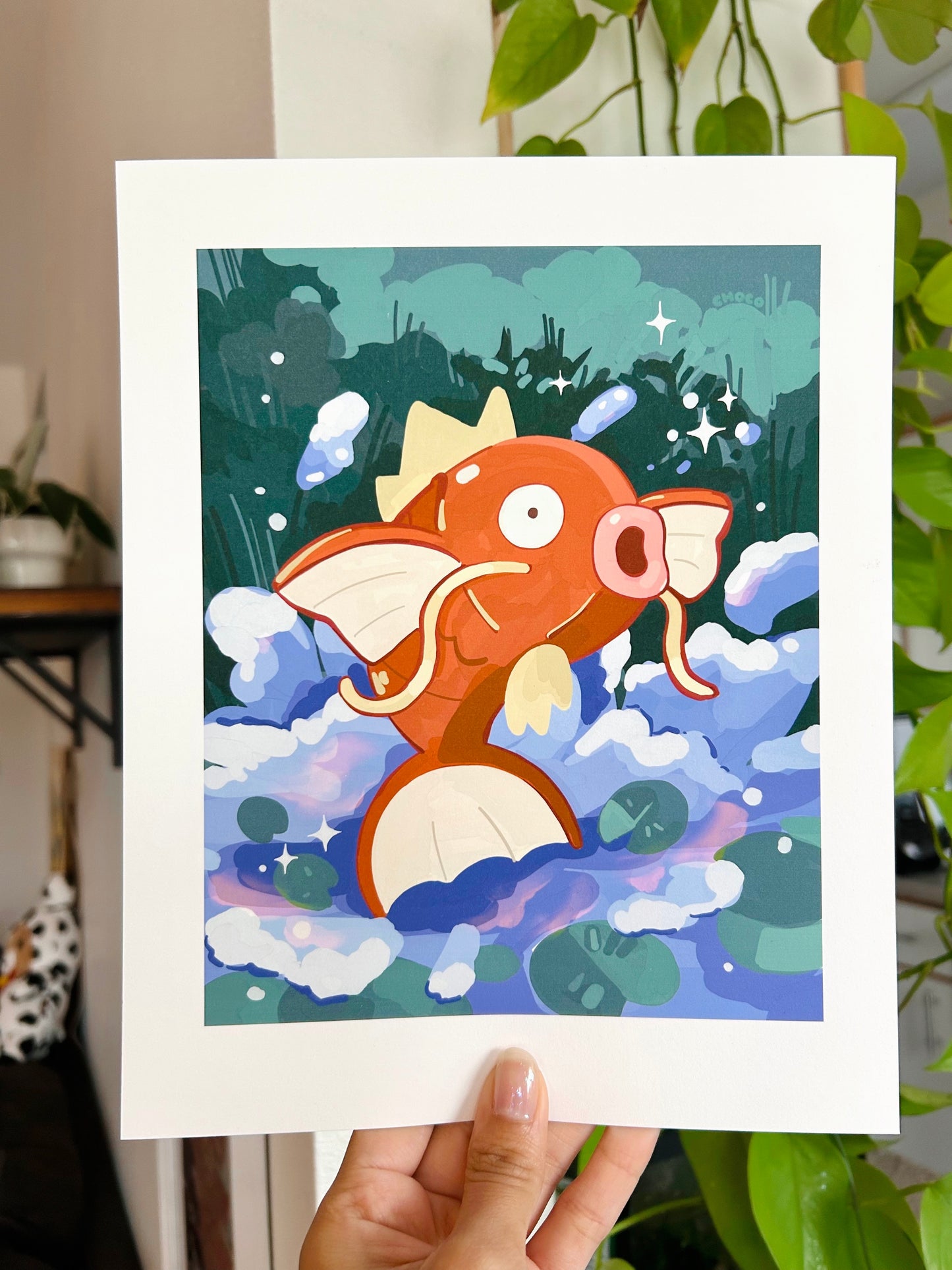 Splash Art Print
