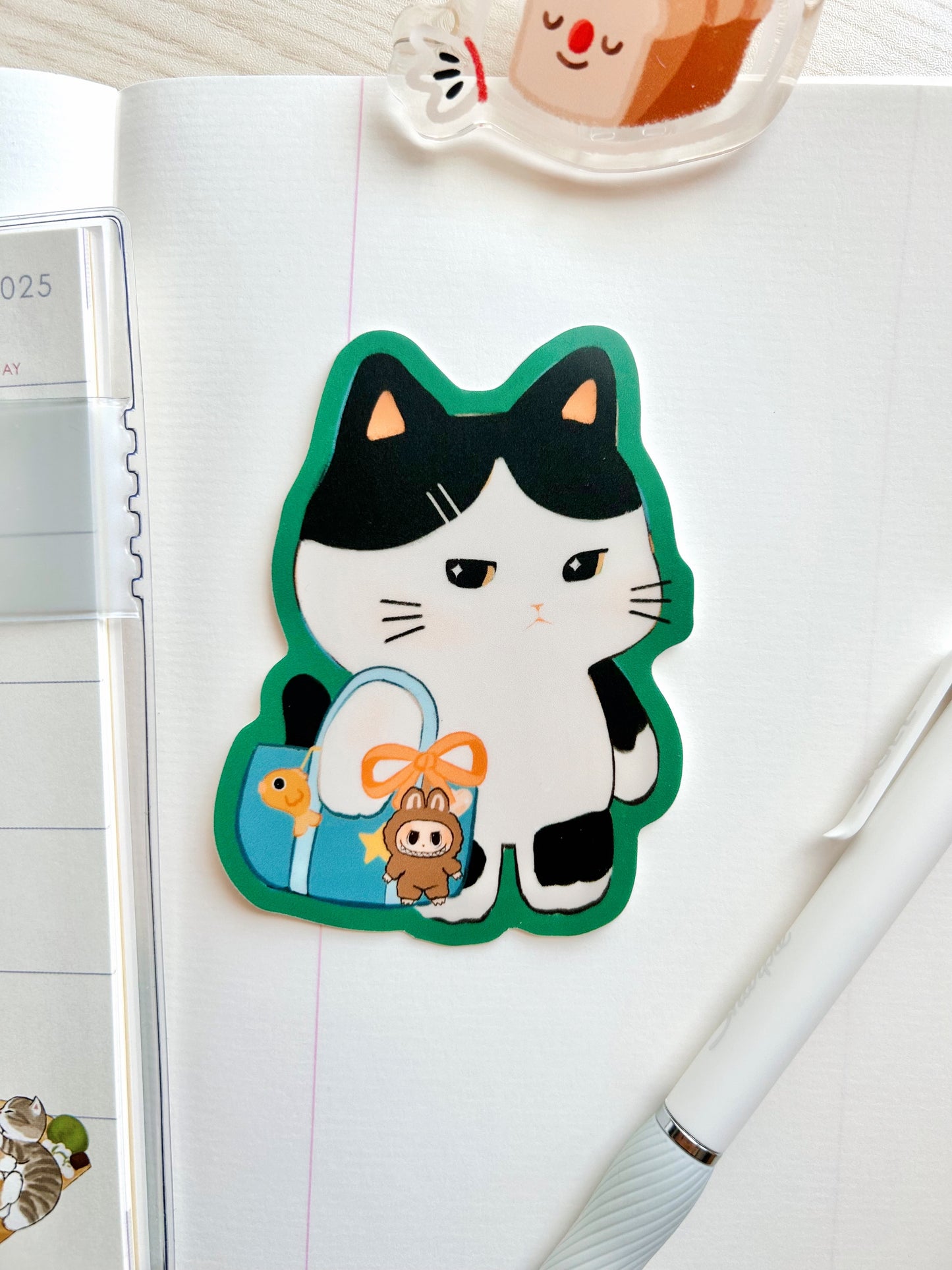 Kitty Labubu Sticker