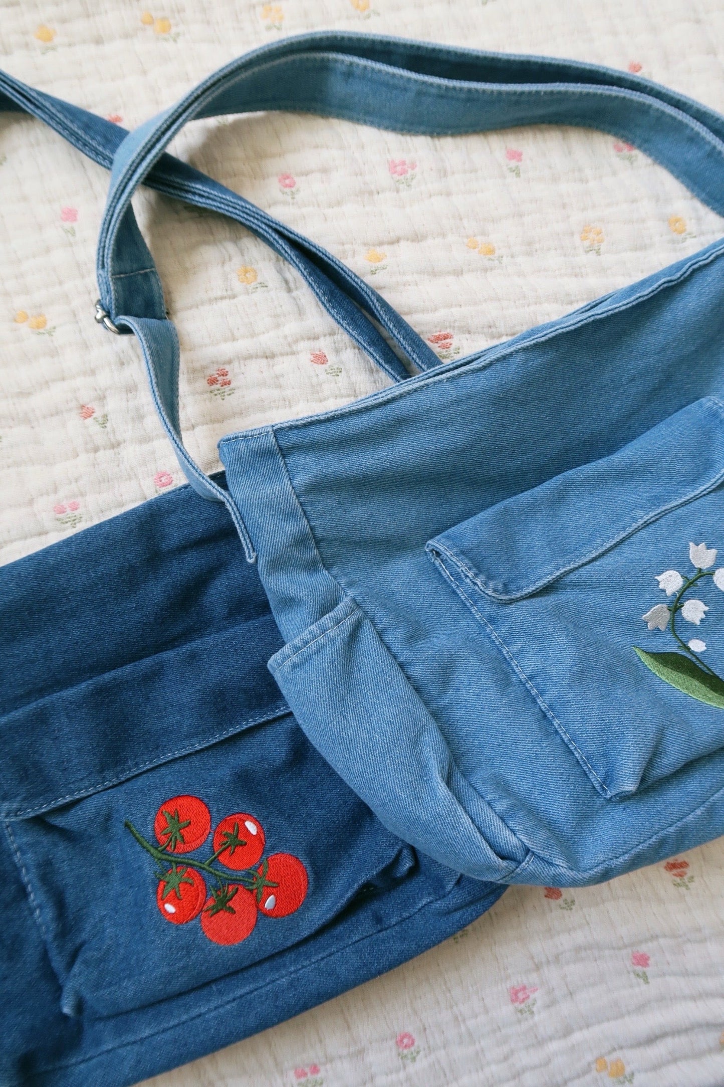 PREORDER Tomato Denim Bag