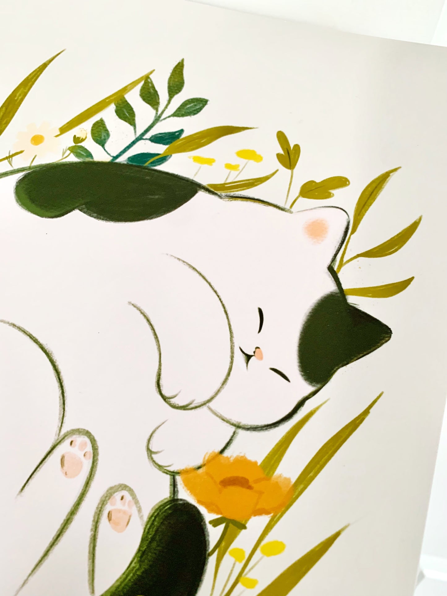 Sleeping Baby Art Print