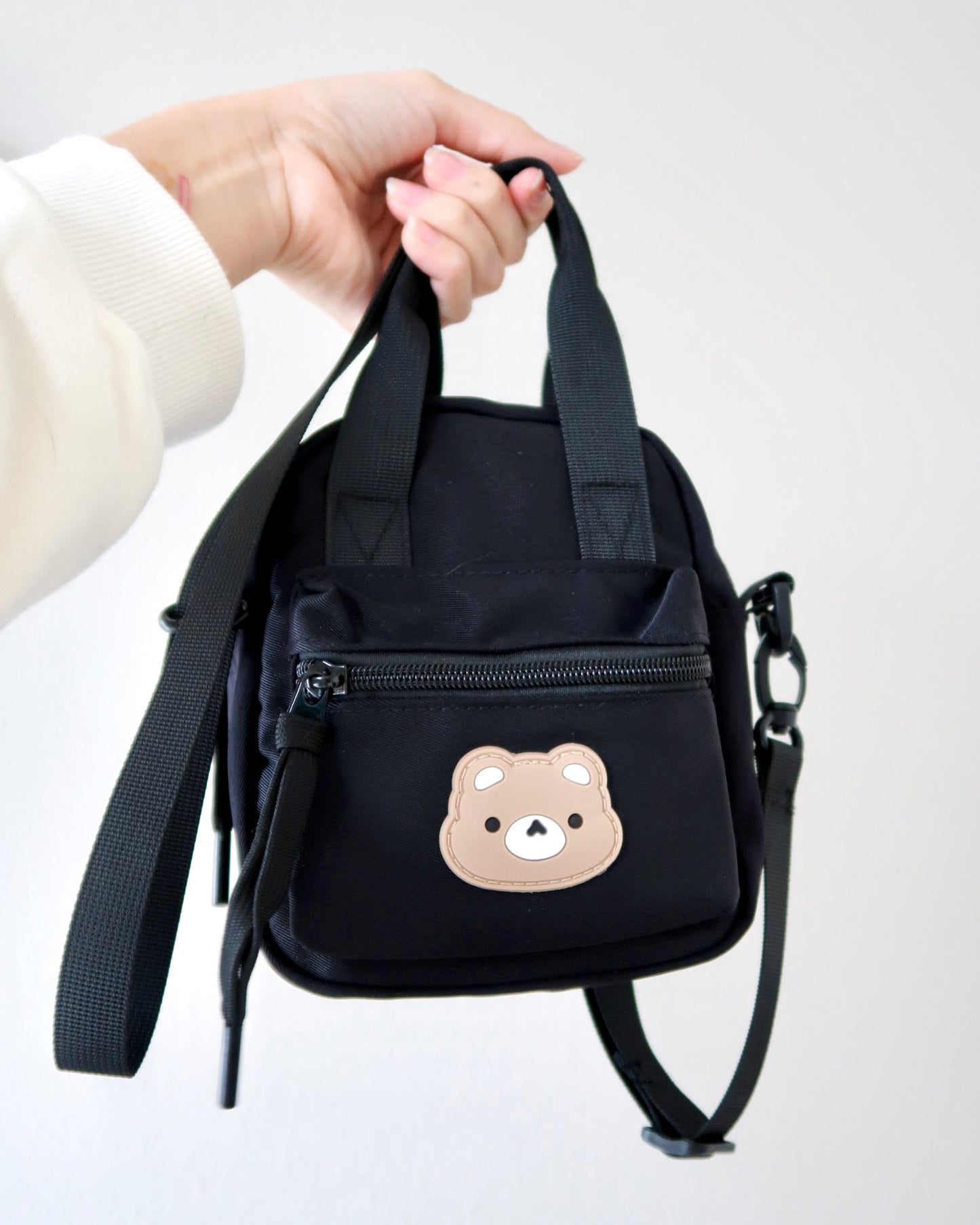 Black Mini Bear Bag