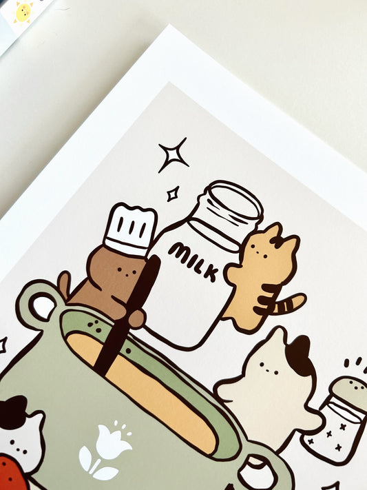 Let Them Cook Art Print
