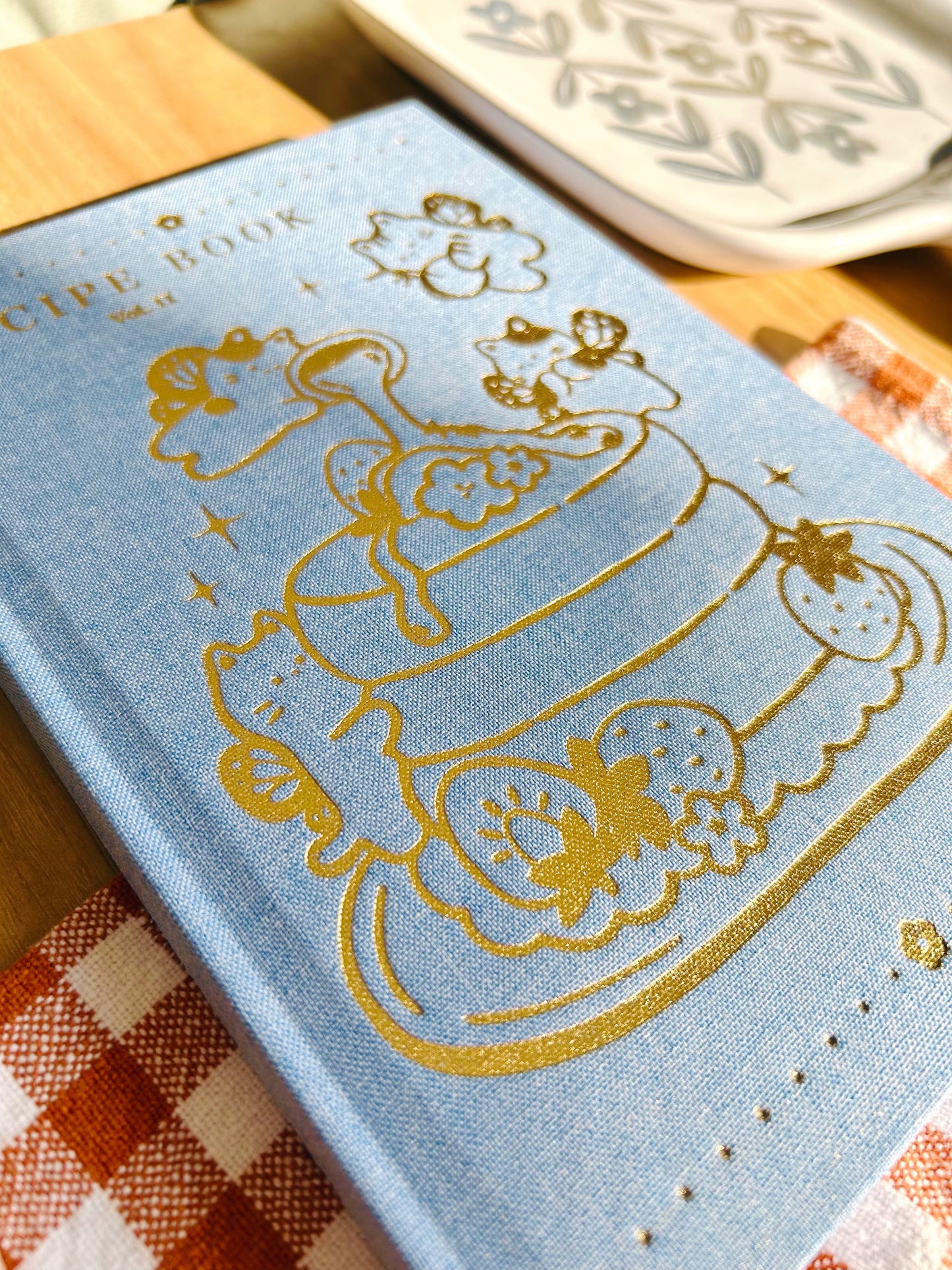 Blue Recipe Book