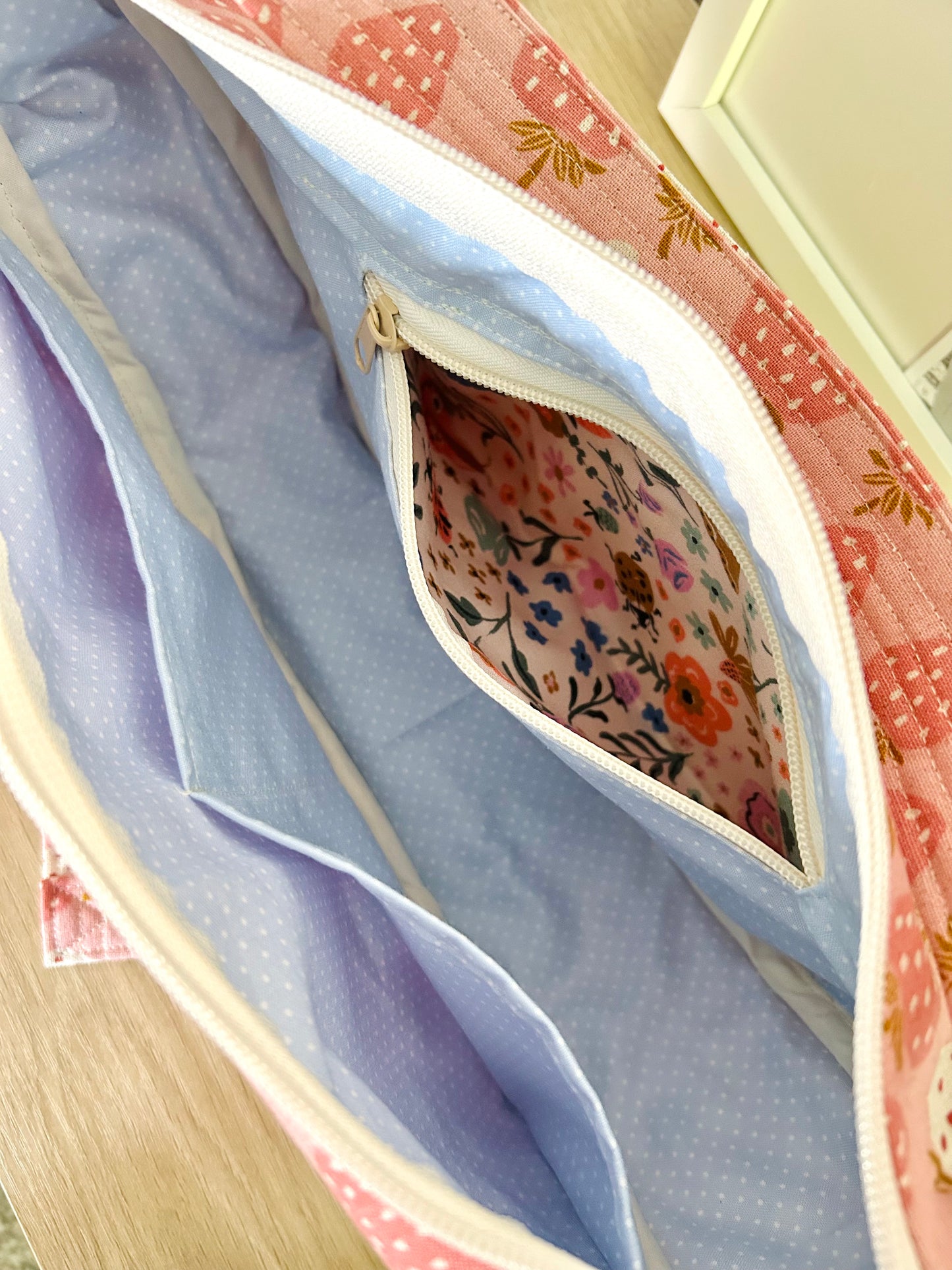 Handmade Strawbaby Empanada Bag