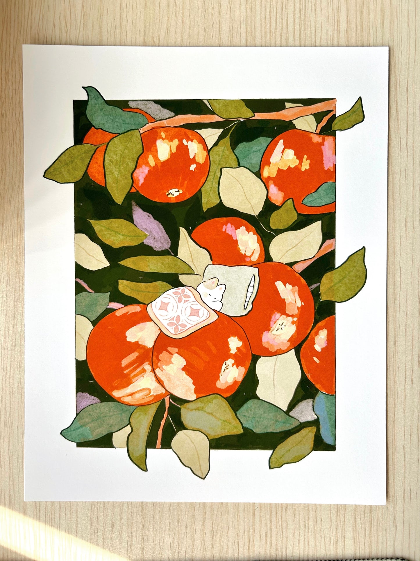 Sweet Red Apples Print