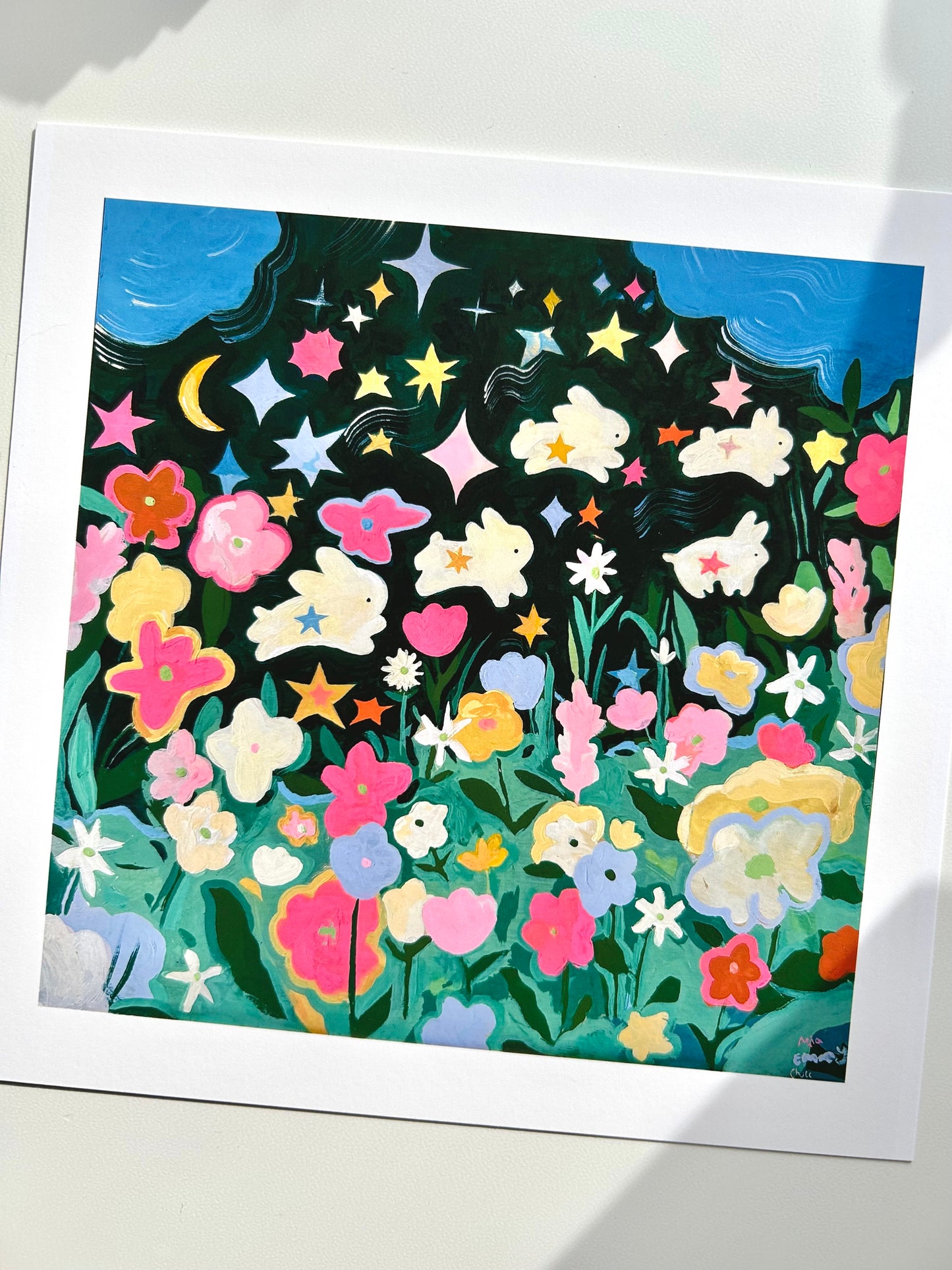 Bunny Magic Art Print