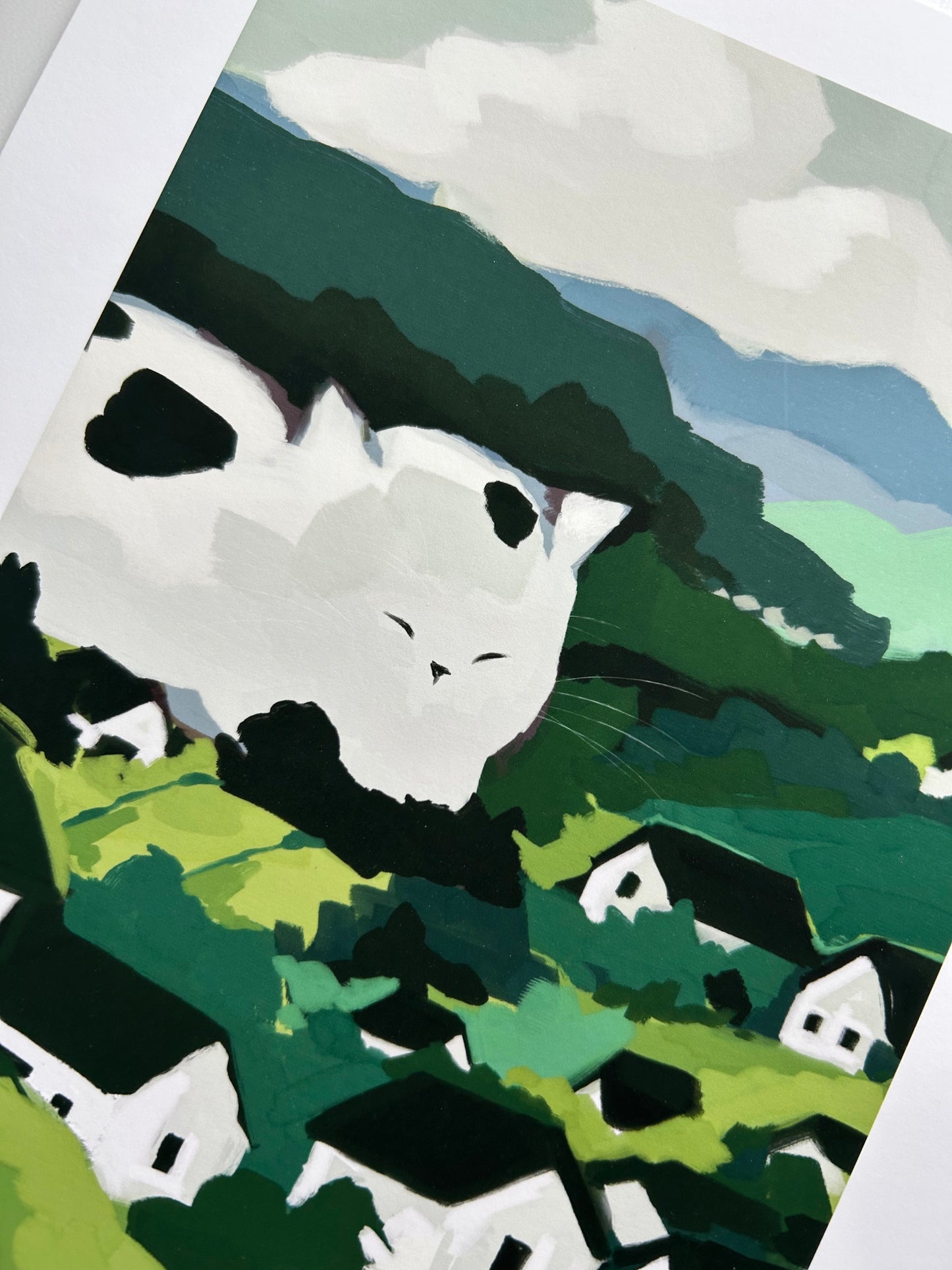 Kitty Art Print