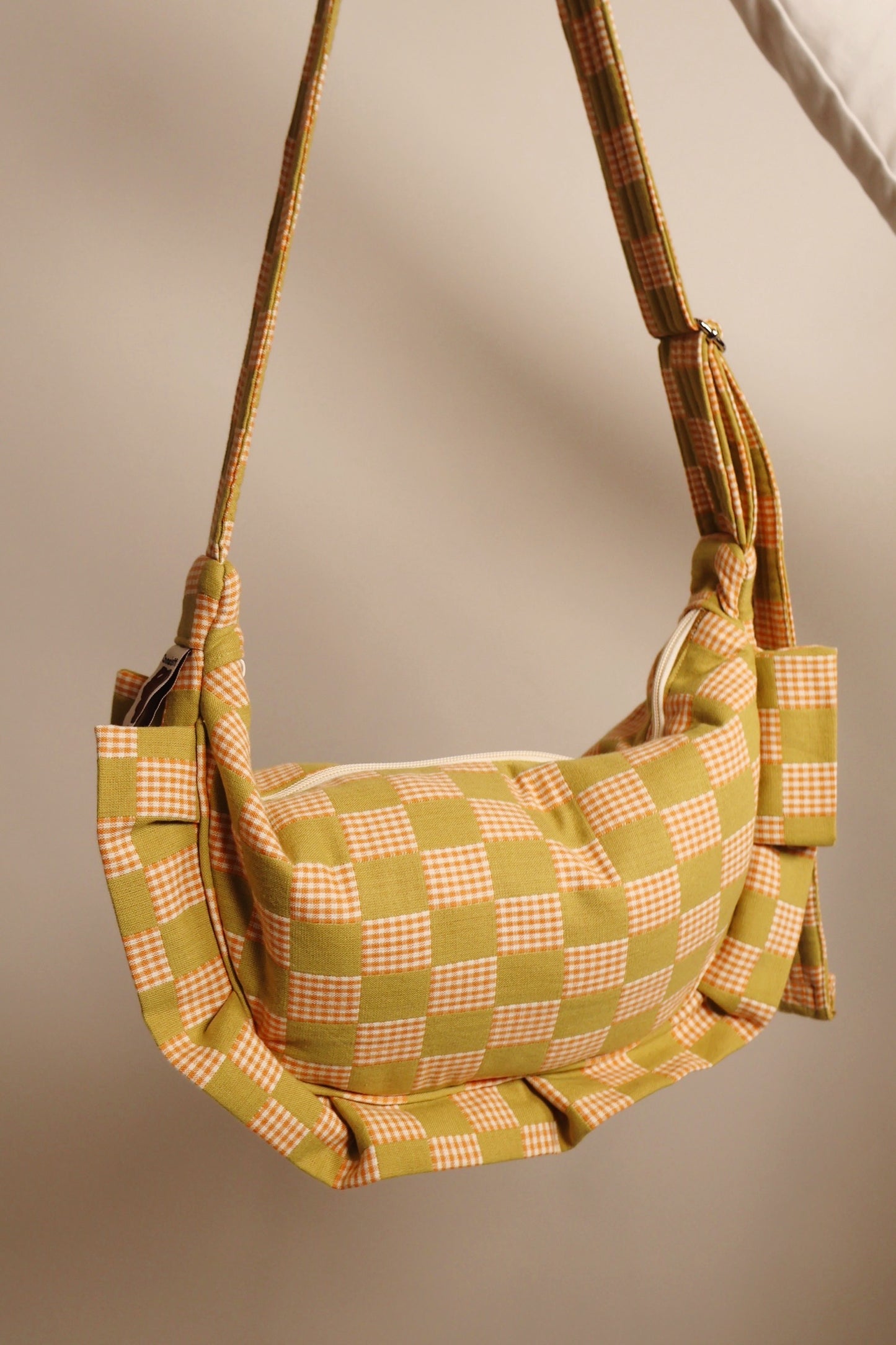 Handmade Citrusy Empanada Bag
