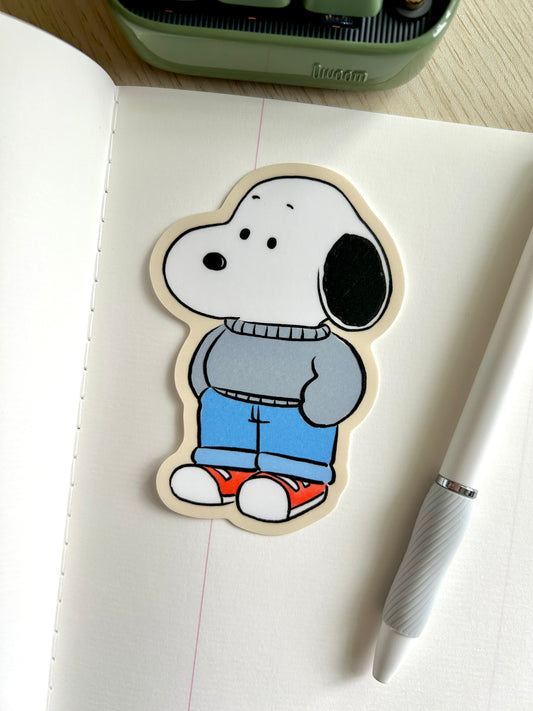 Chill Snoopy Vinyl Sticker