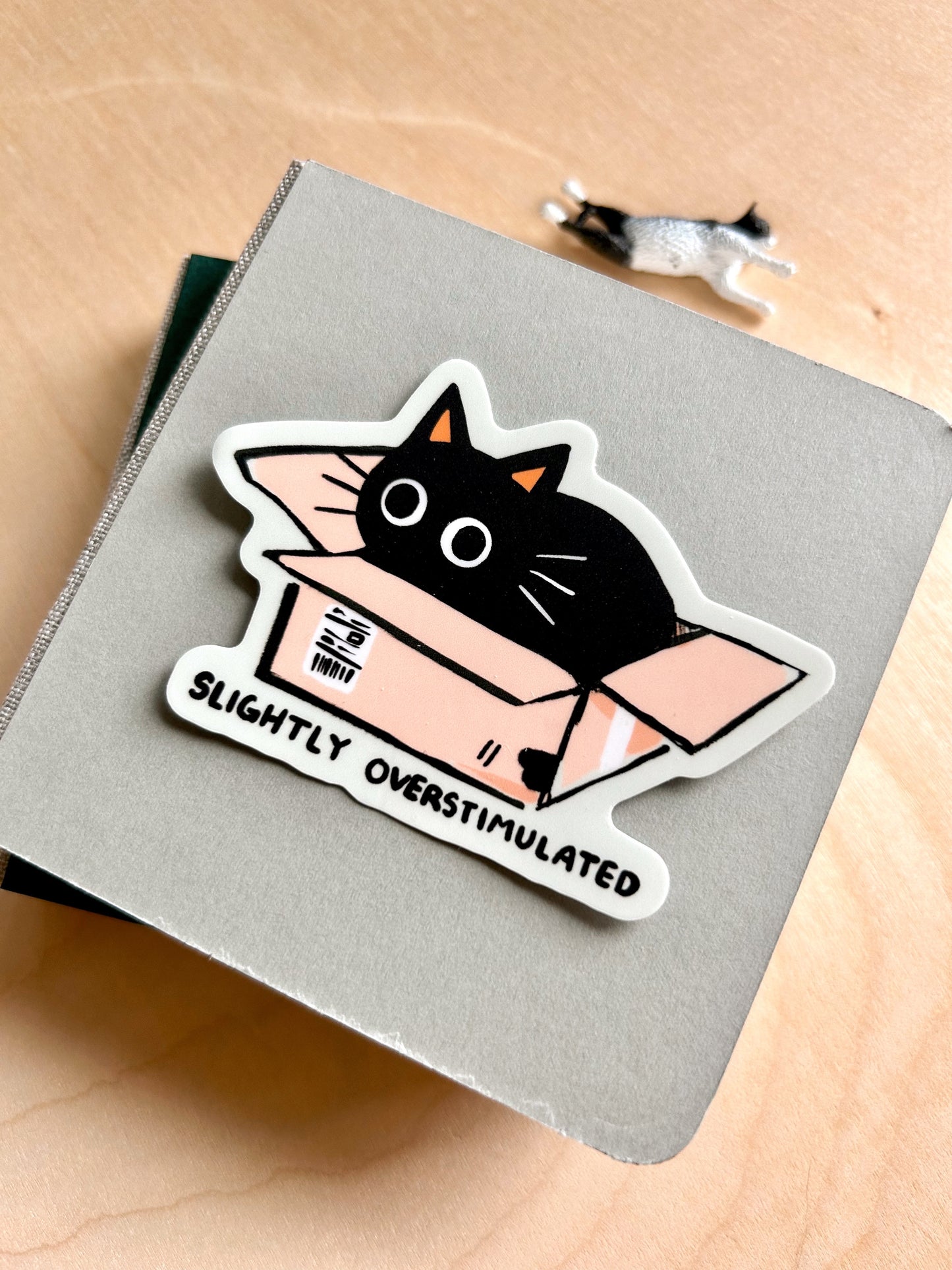 Slightly Overstimulated Sticker