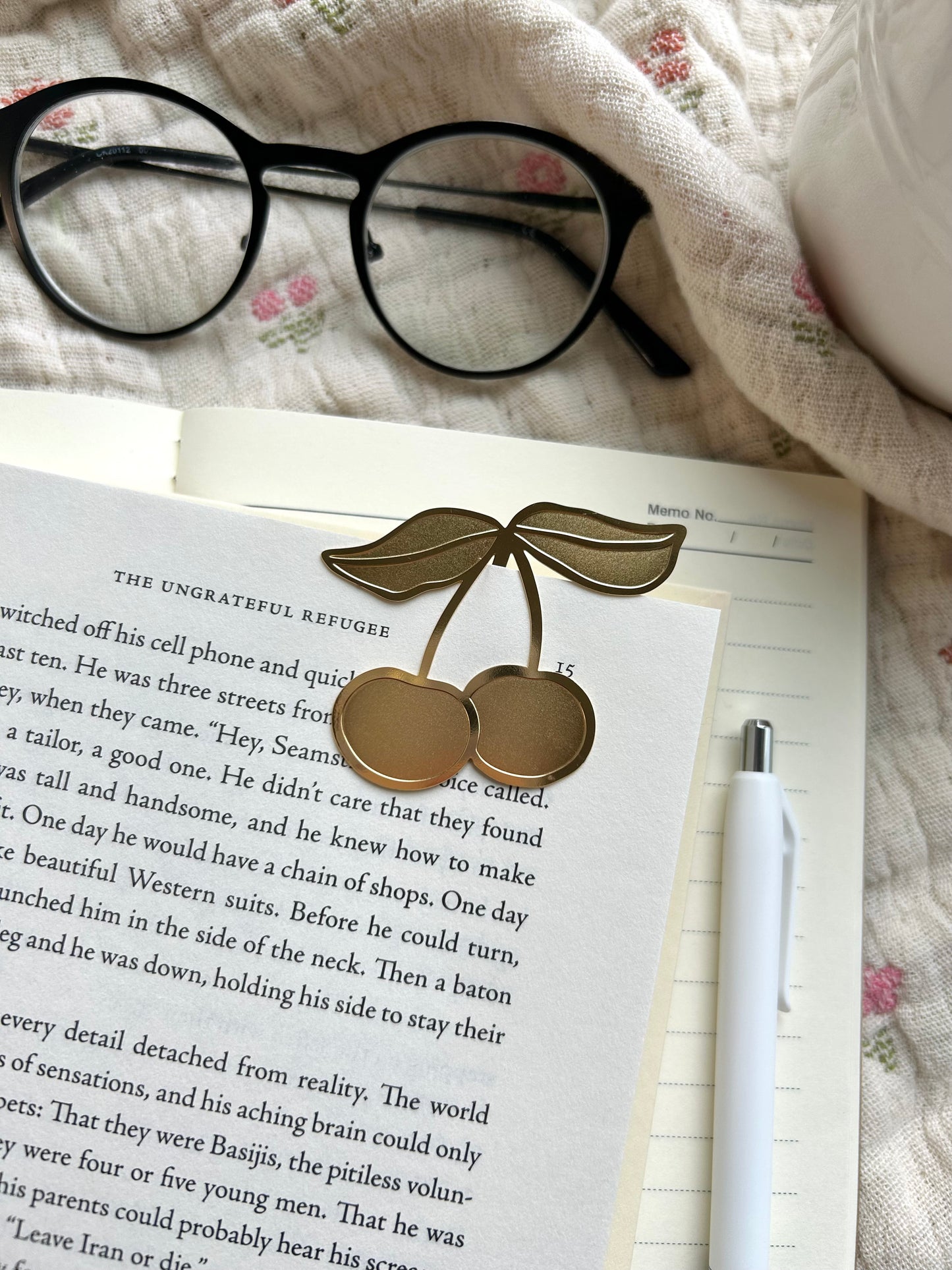 Cherry Brass Bookmark