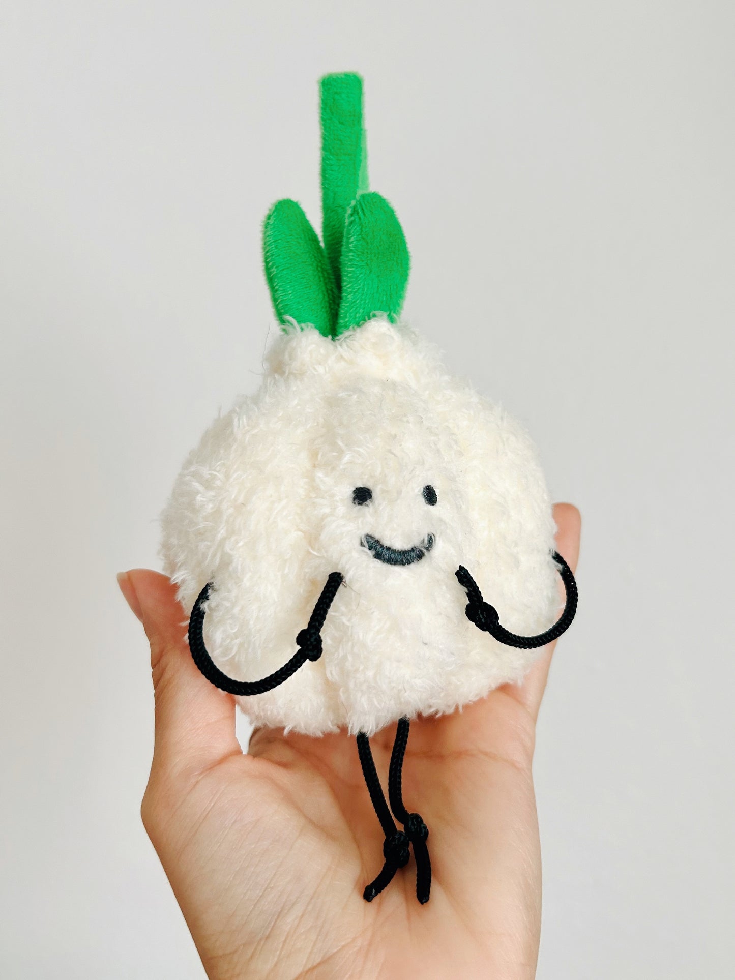 PRE-ORDER, Little Garlic Guy Plush Keychain