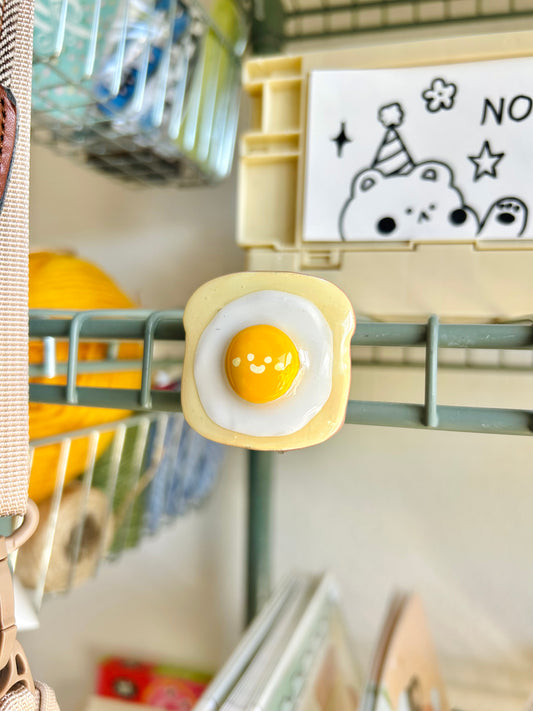 Handmade Egg Toast Magnet (B)