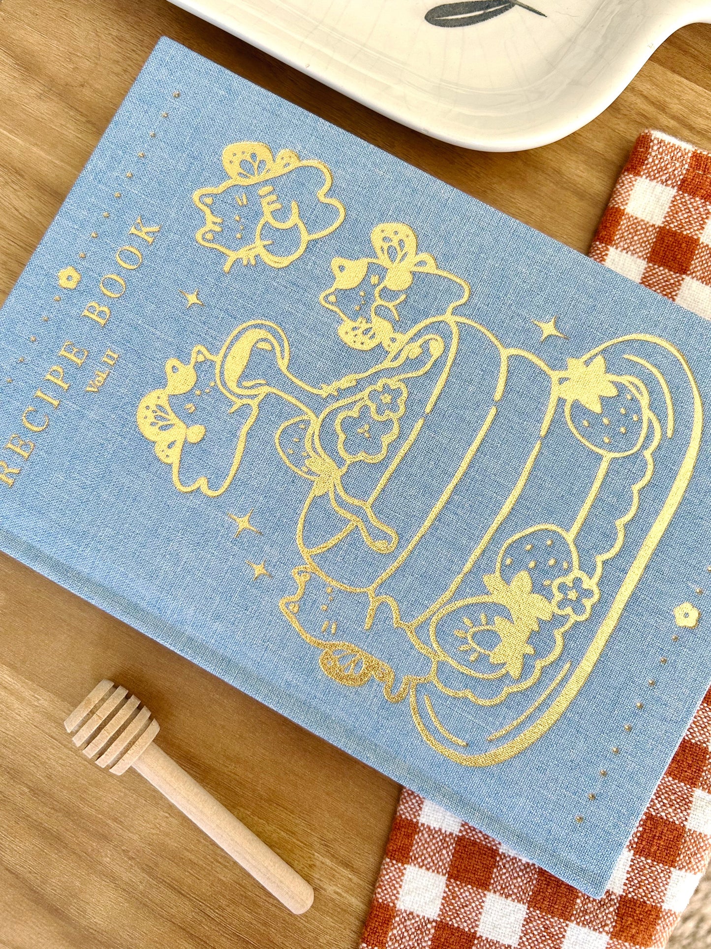 Blue Recipe Book