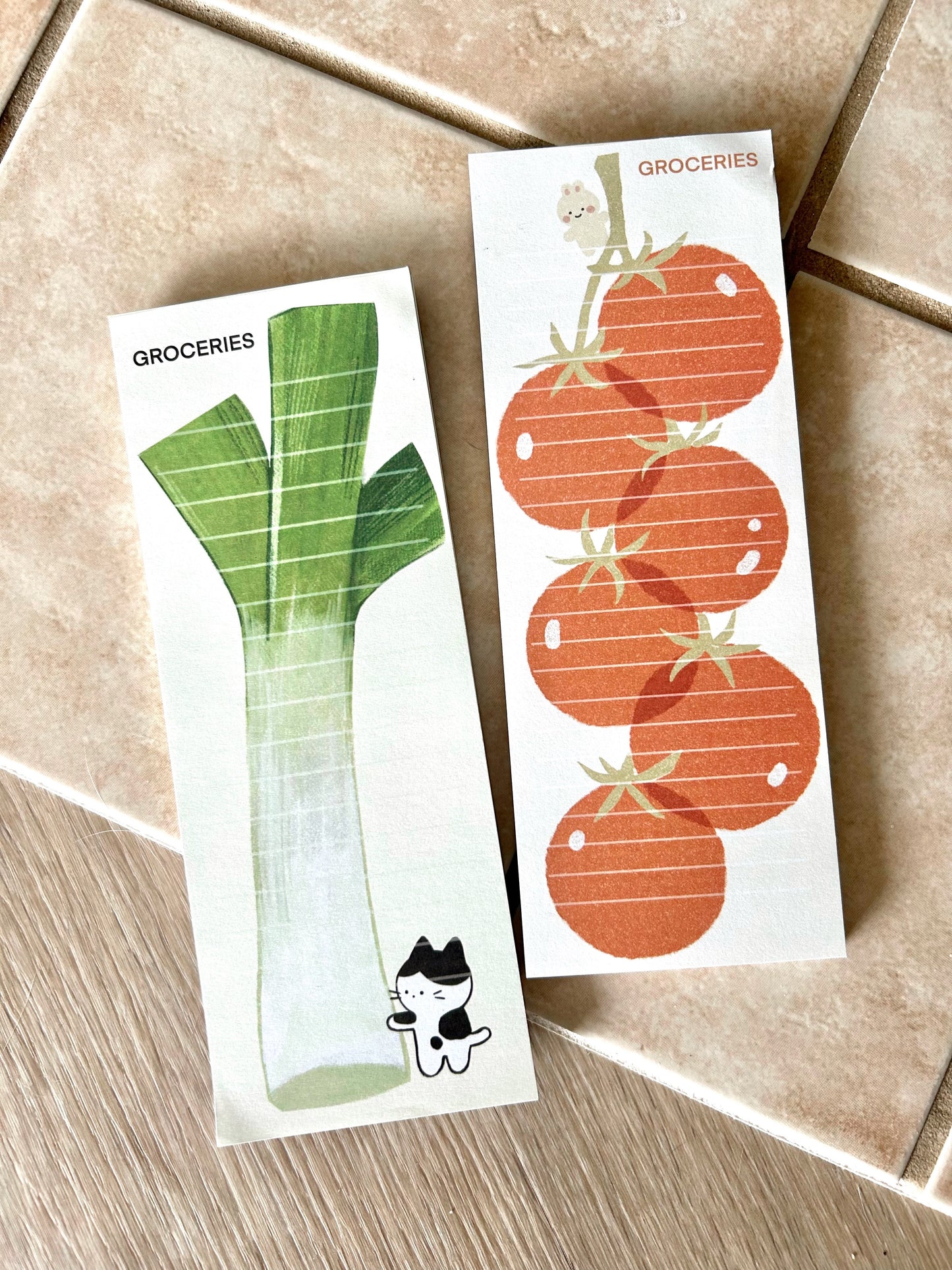 Magnetic Grocery Notepad