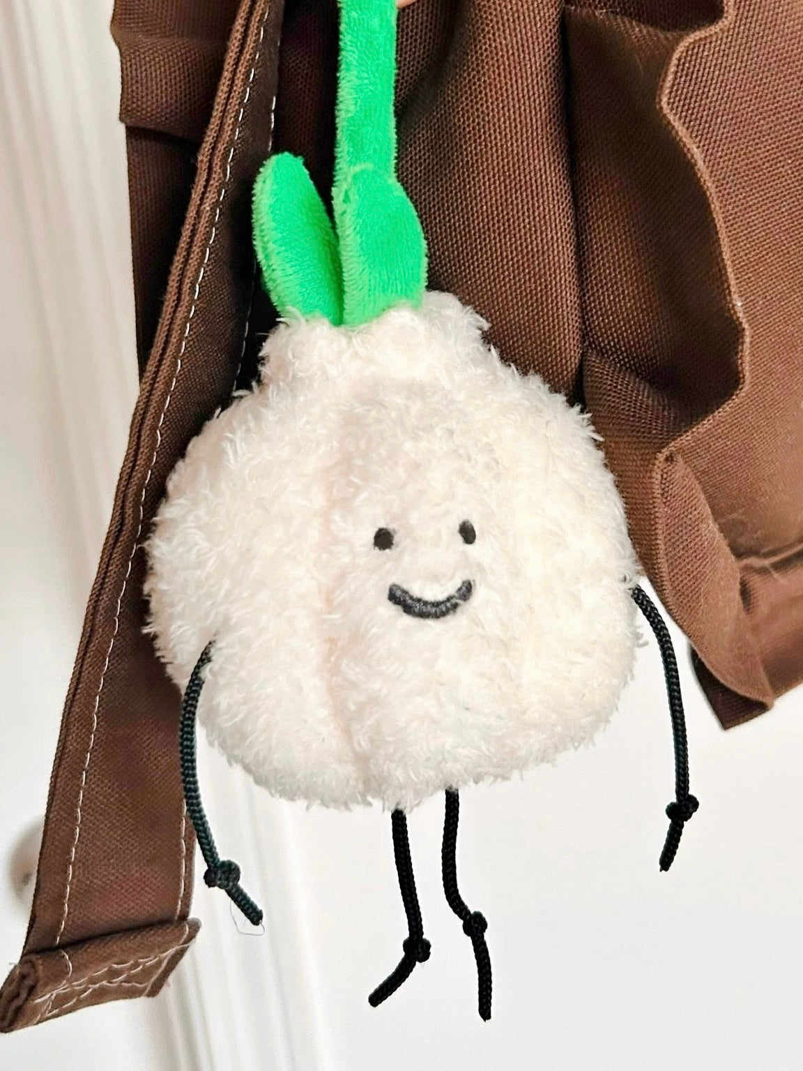 PRE-ORDER, Little Garlic Guy Plush Keychain
