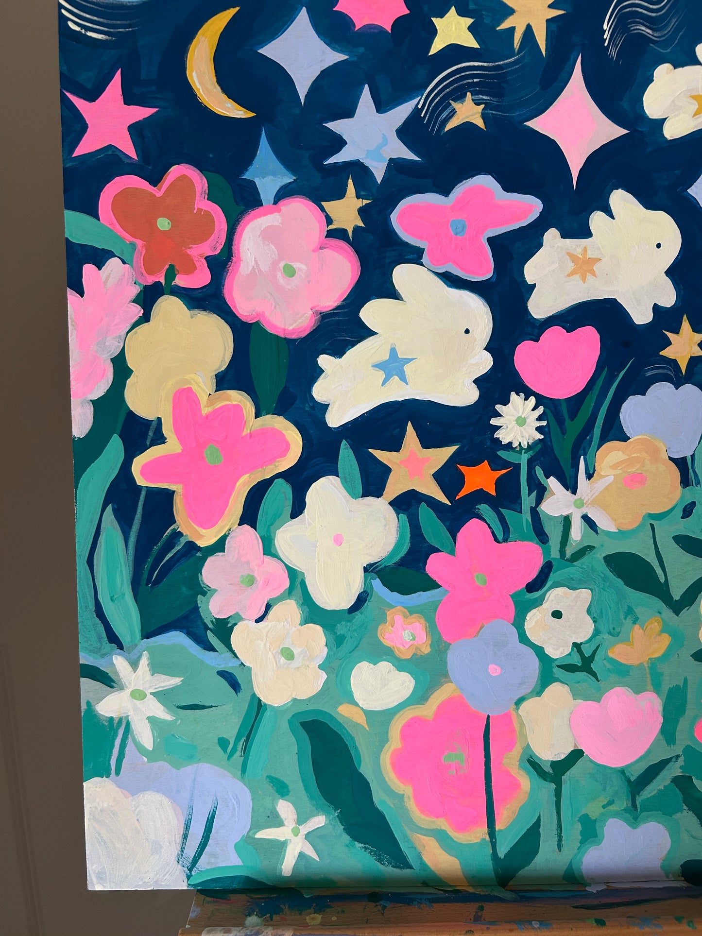 Bunny Magic Art Print