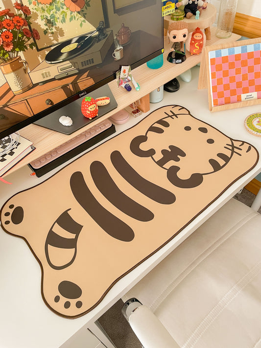 Tiger Large Computer Deskmat