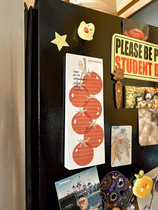 Magnetic Grocery Notepad