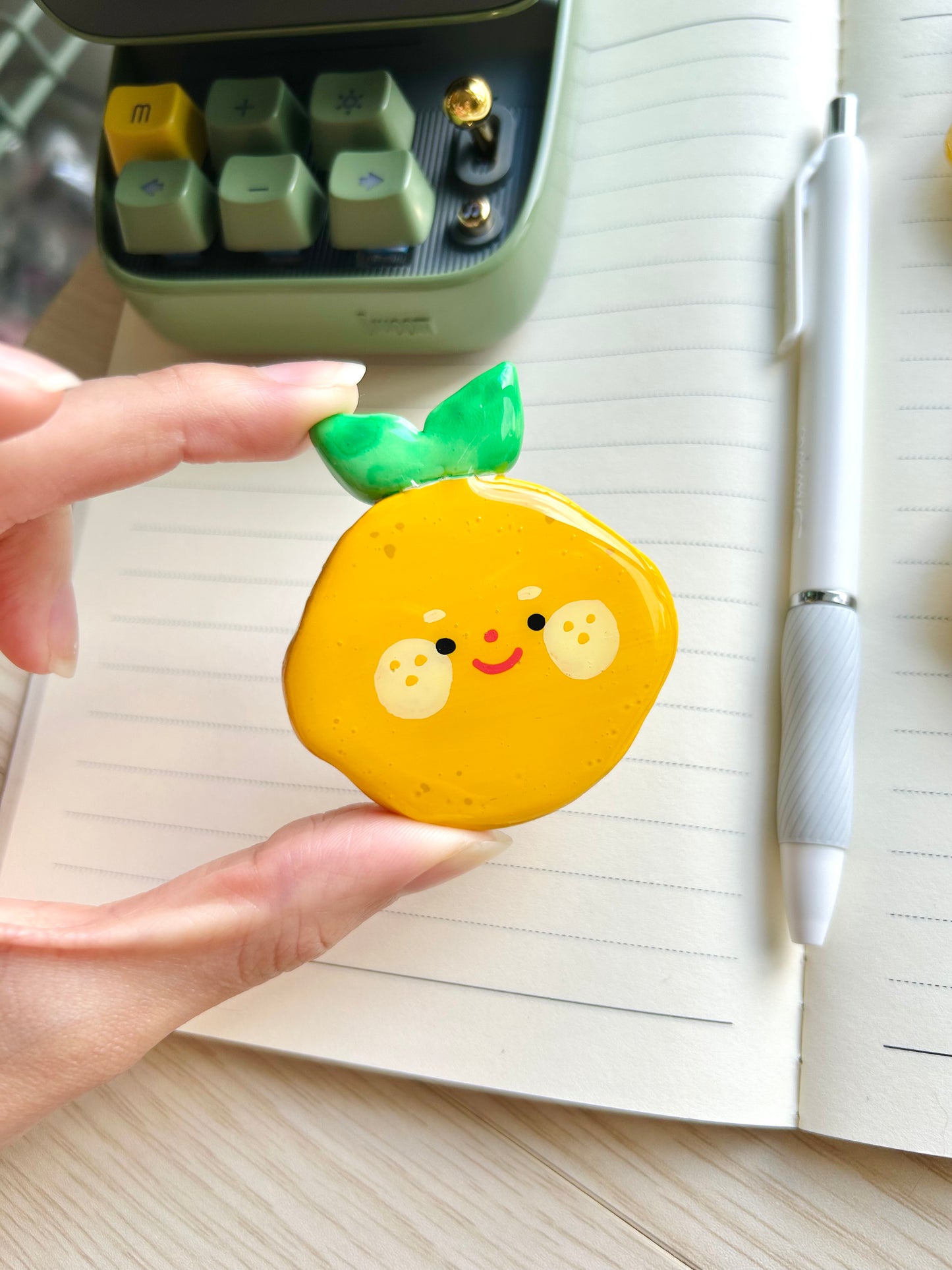 Handmade Lemon Magnets