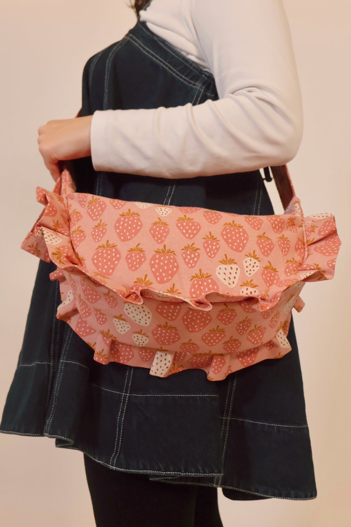 Handmade Strawbaby Empanada Bag