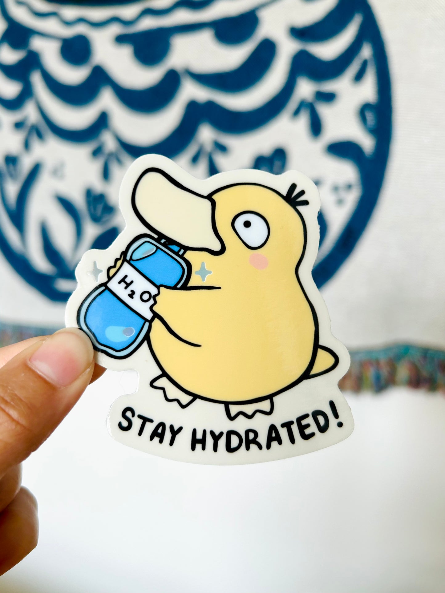 Stay Hydrated Vinyl Sticker