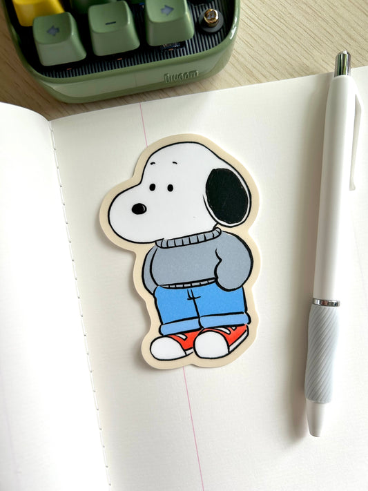 Chill Snoopy Vinyl Sticker