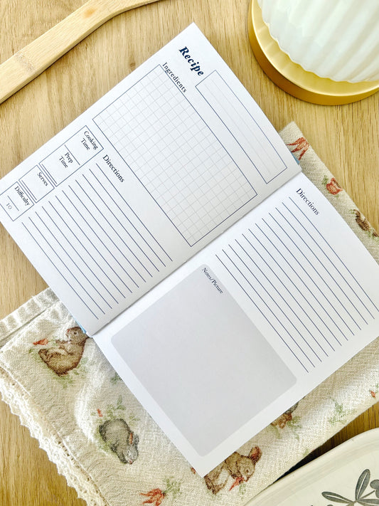 Blue Recipe Book