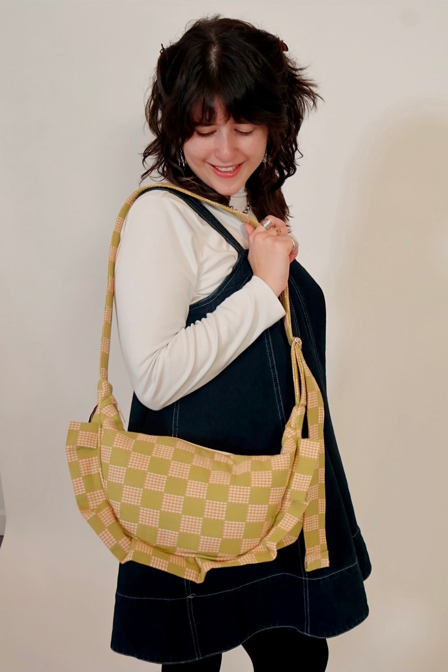 Handmade Citrusy Empanada Bag