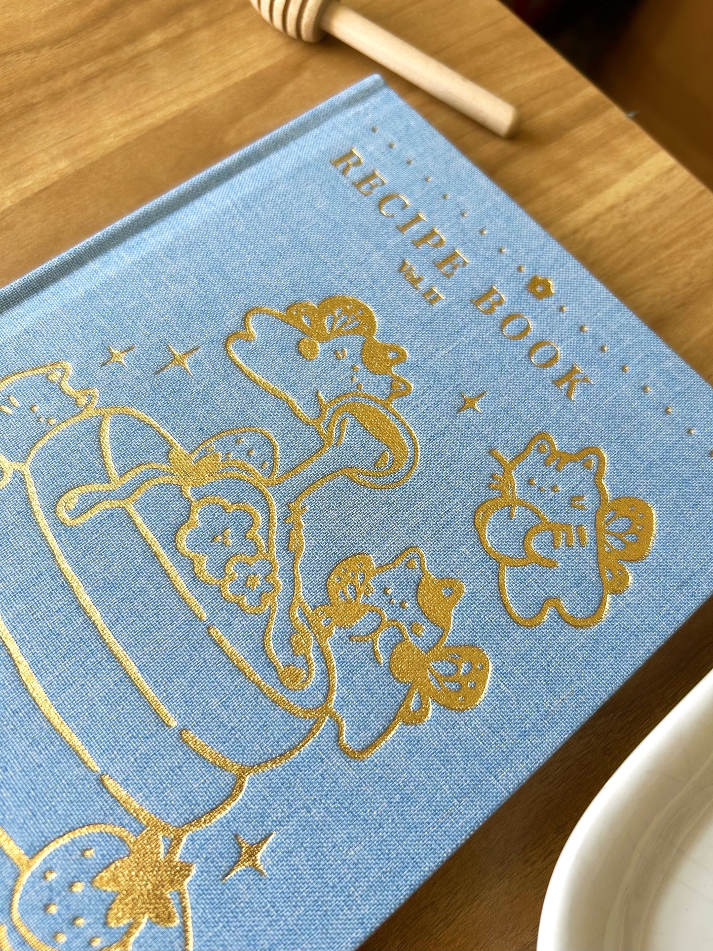 Blue Recipe Book