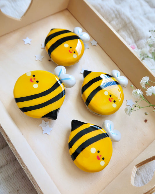 Handmade Bee Magnets