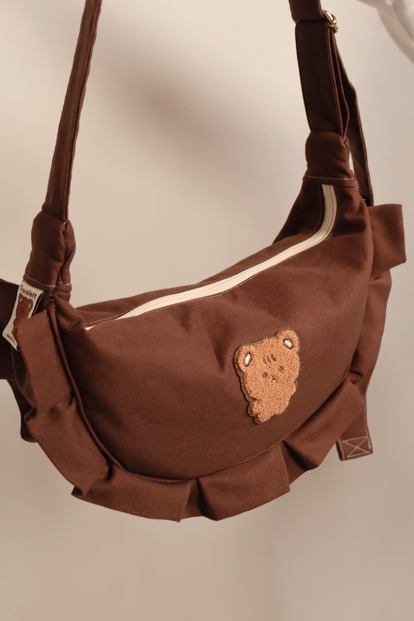 Handmade Teddy Empanada Bag