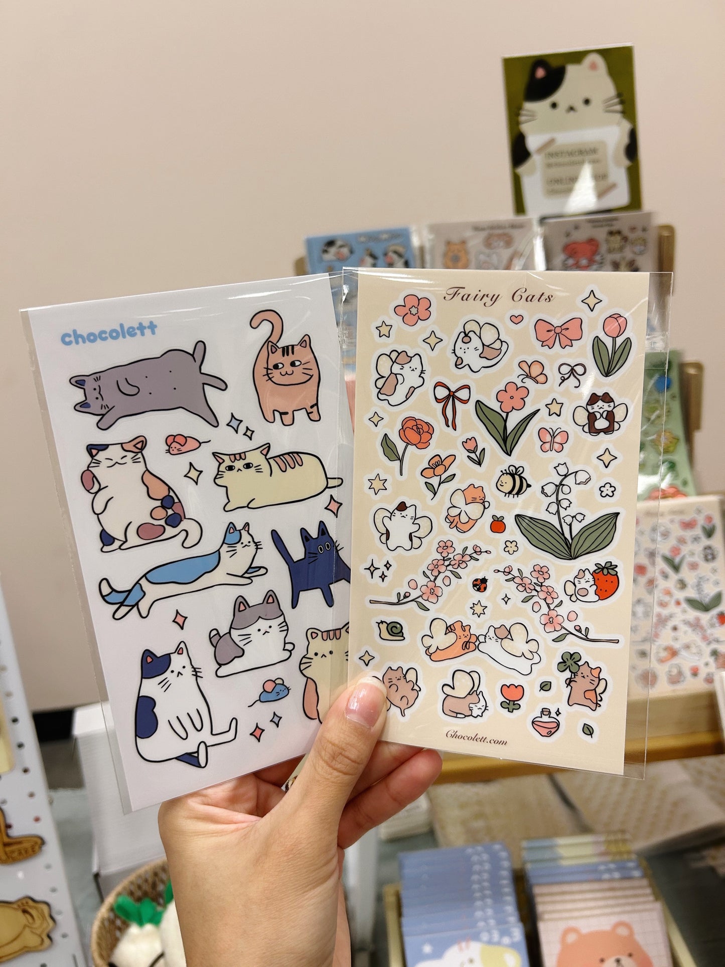 Gatos Sticker Sheet