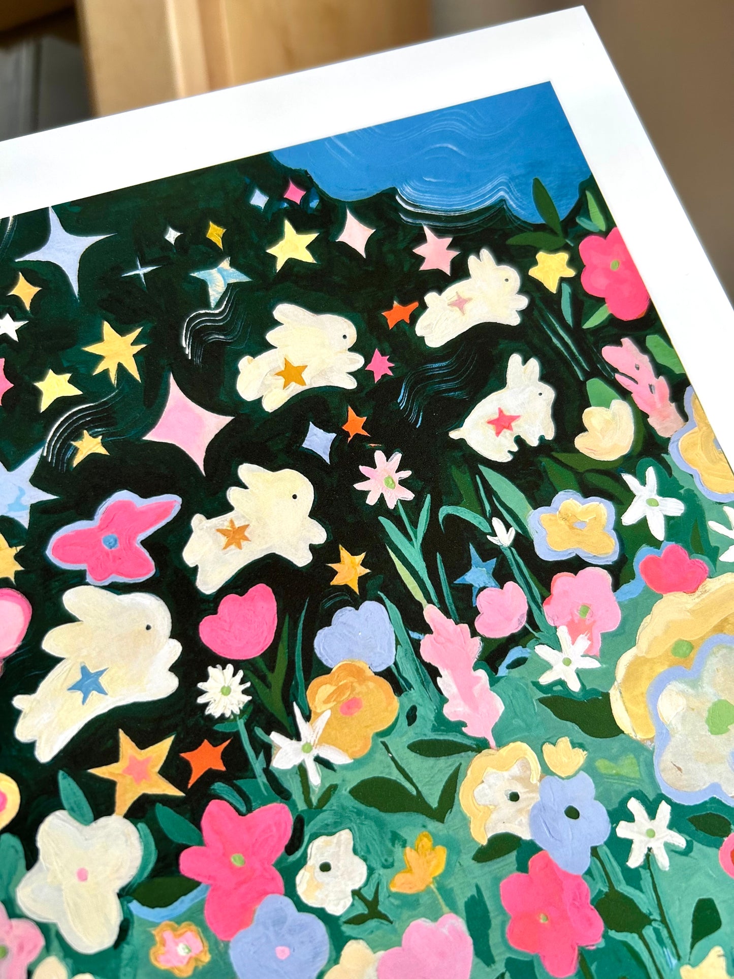 Bunny Magic Art Print