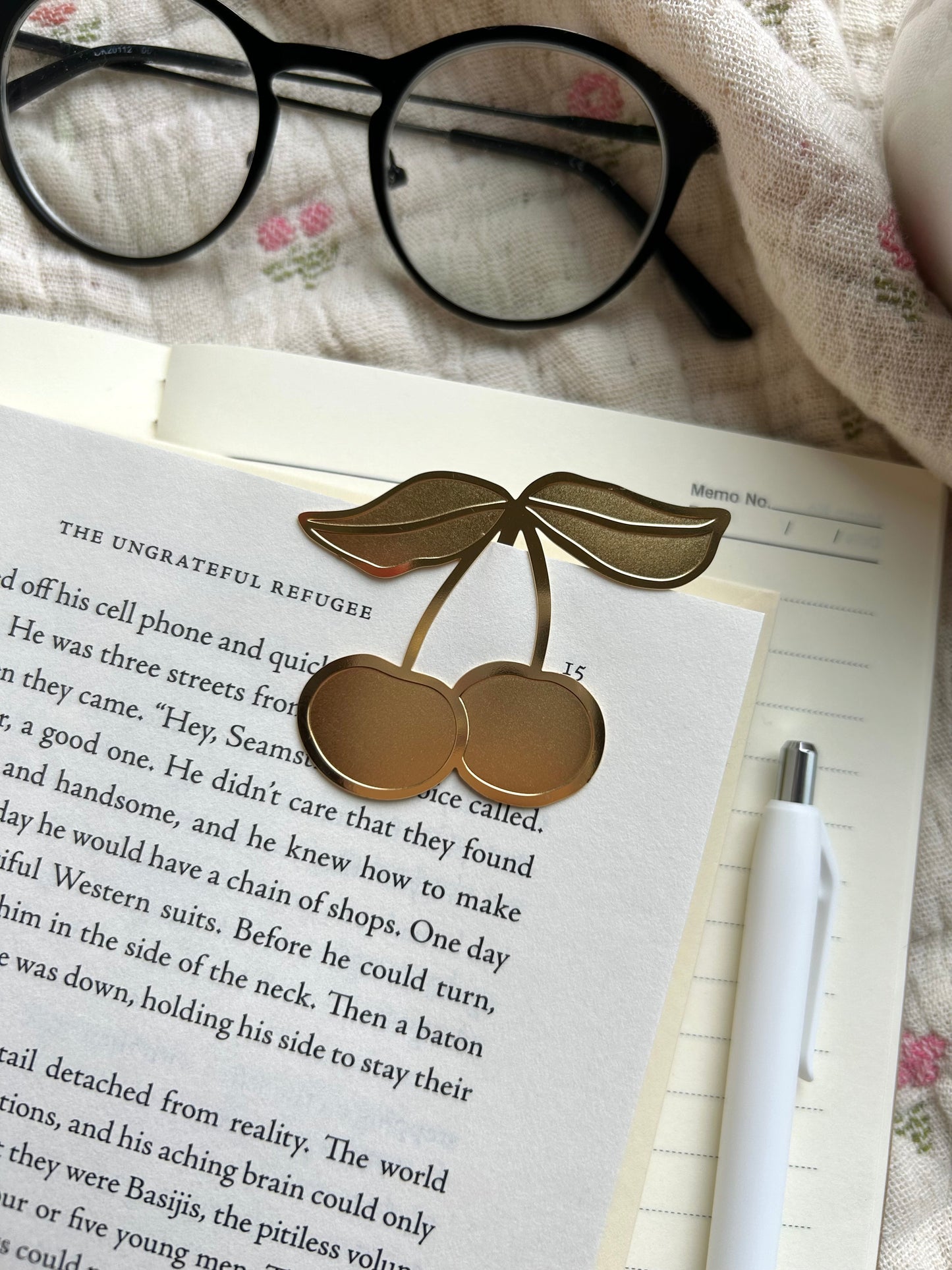 Cherry Brass Bookmark