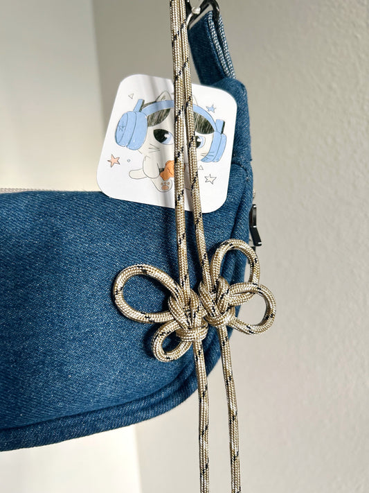 Denim Handmade Mini Bag