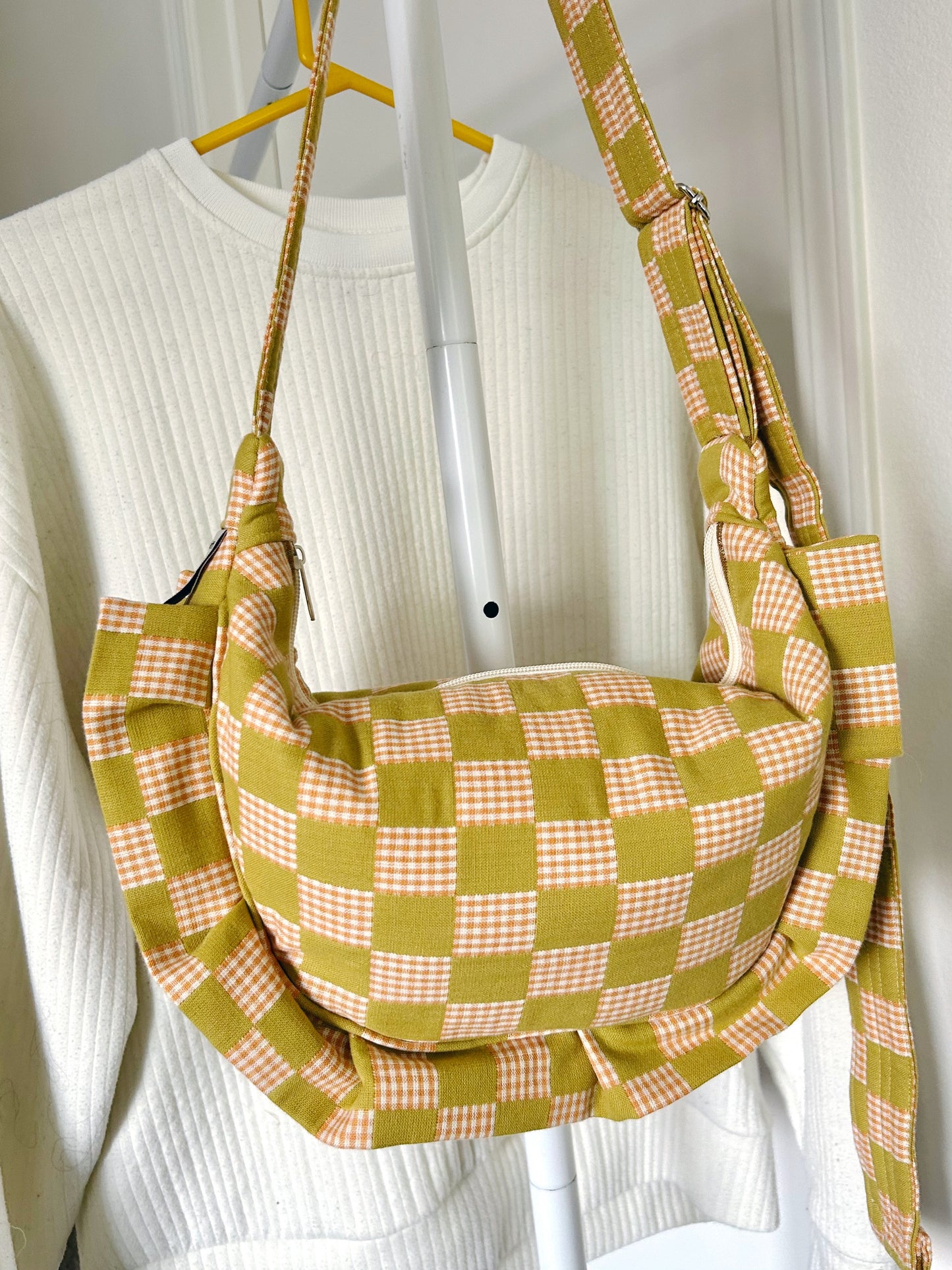 Handmade Citrusy Empanada Bag