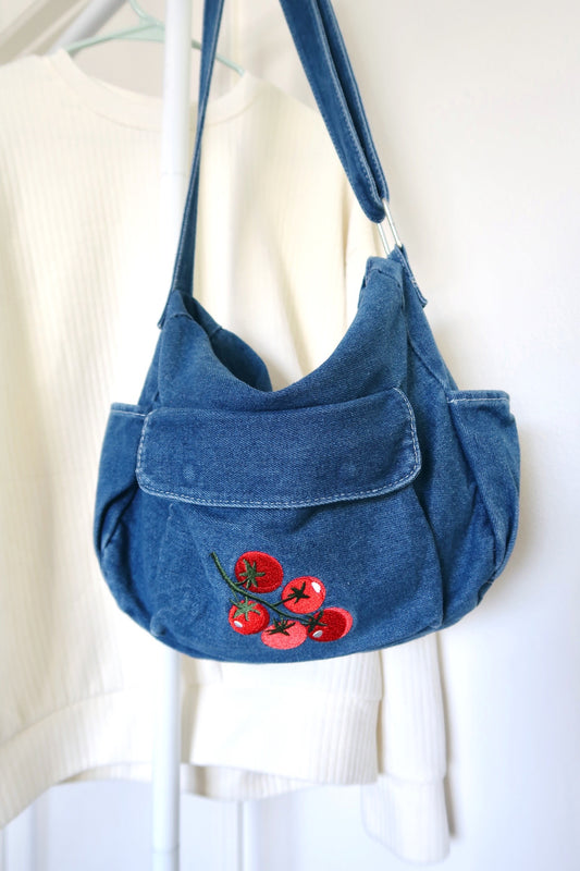 Tomato Denim Bag